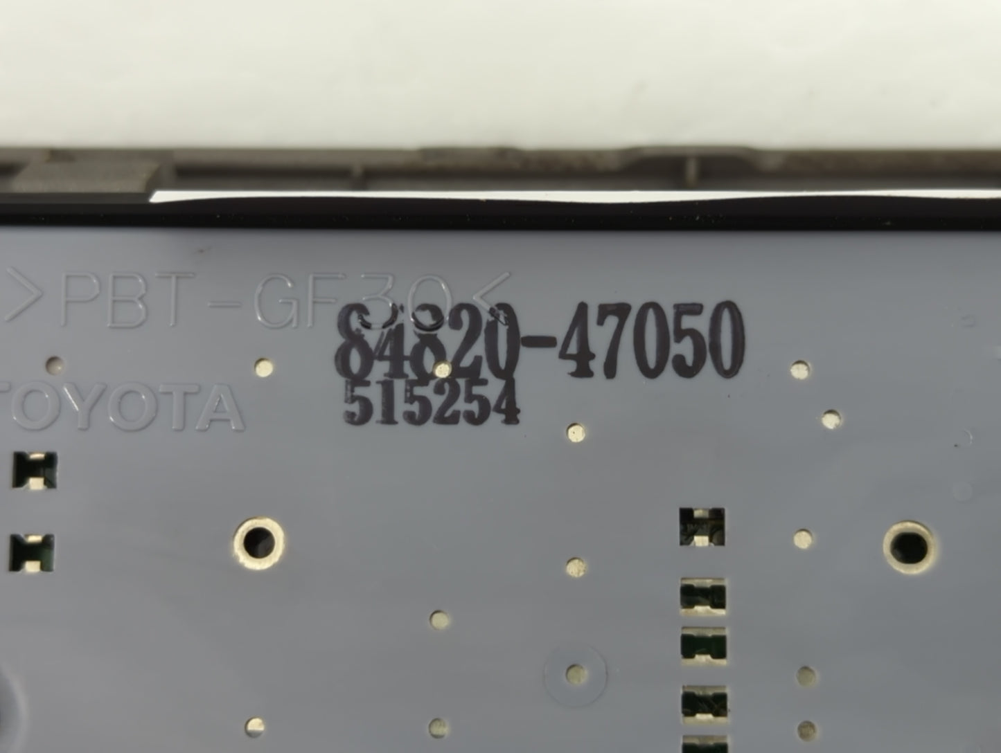 2004-2009 Toyota Prius Master Power Window Switch Replacement Driver Side Left P/N:84820-47050 Fits OEM Used Auto Parts - Oe