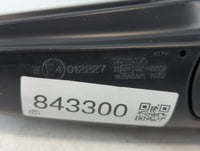 2004-2009 Toyota Prius Driver Left Side View Manual Door Mirror Black - Oemusedautoparts1.com