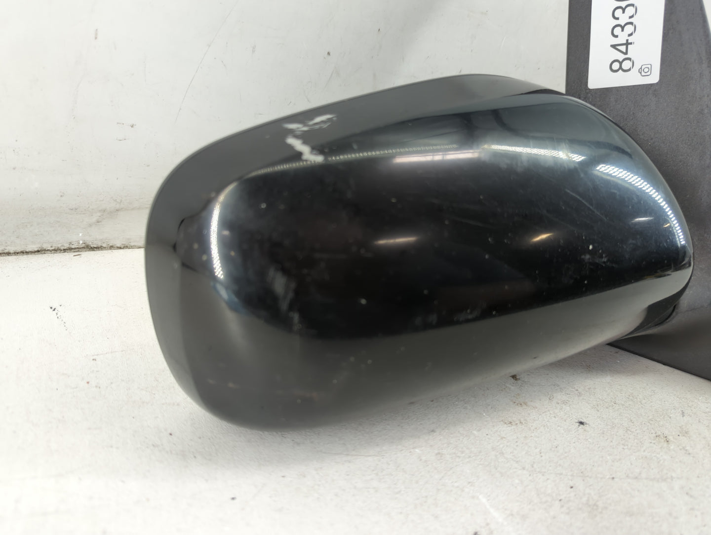 2004-2009 Toyota Prius Passenger Right Side View Manual Door Mirror Black - Oemusedautoparts1.com