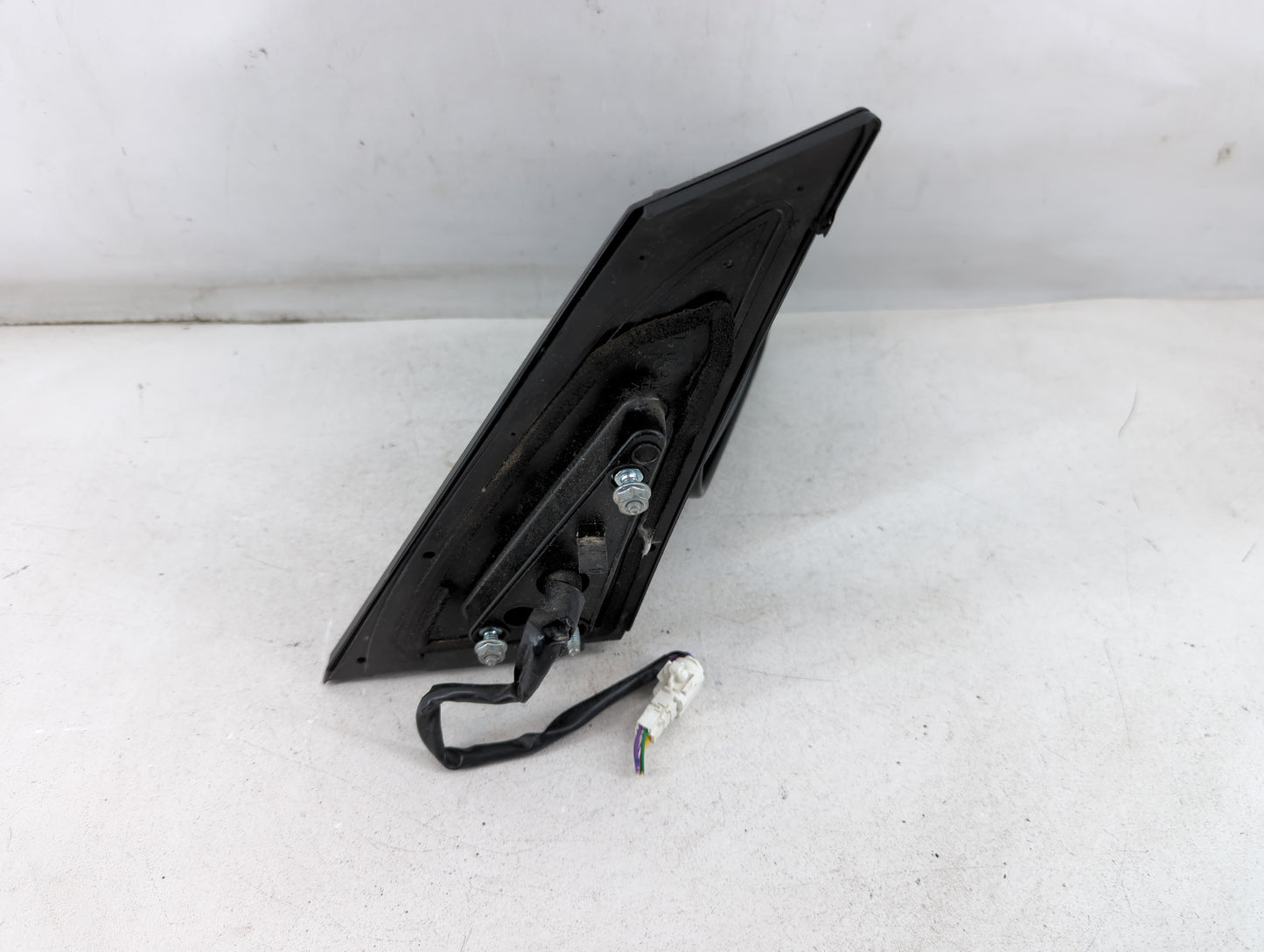 2004-2009 Toyota Prius Passenger Right Side View Manual Door Mirror Black - Oemusedautoparts1.com