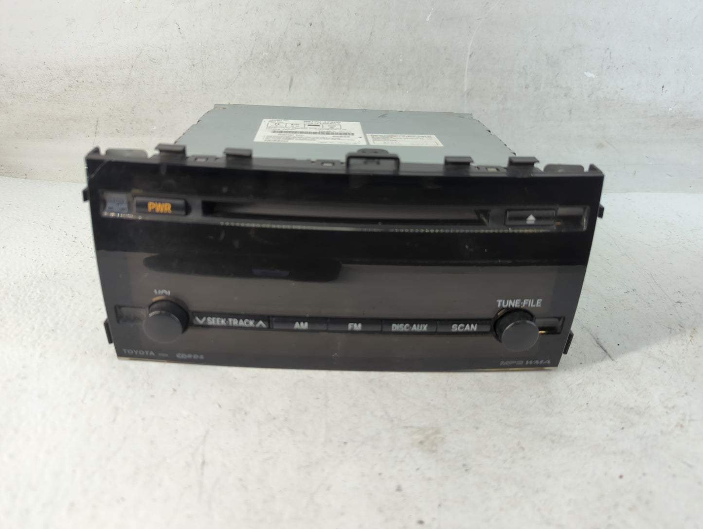 2006-2009 Toyota Prius Radio AM FM Cd Player Receiver Replacement P/N:86120-47200 Fits Fits 2006 2007 2008 2009 OEM Used Aut