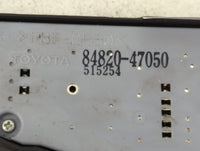 2004-2013 Toyota Prius Master Power Window Switch Replacement Driver Side Left P/N:84820-47050 Fits OEM Used Auto Parts - Oe