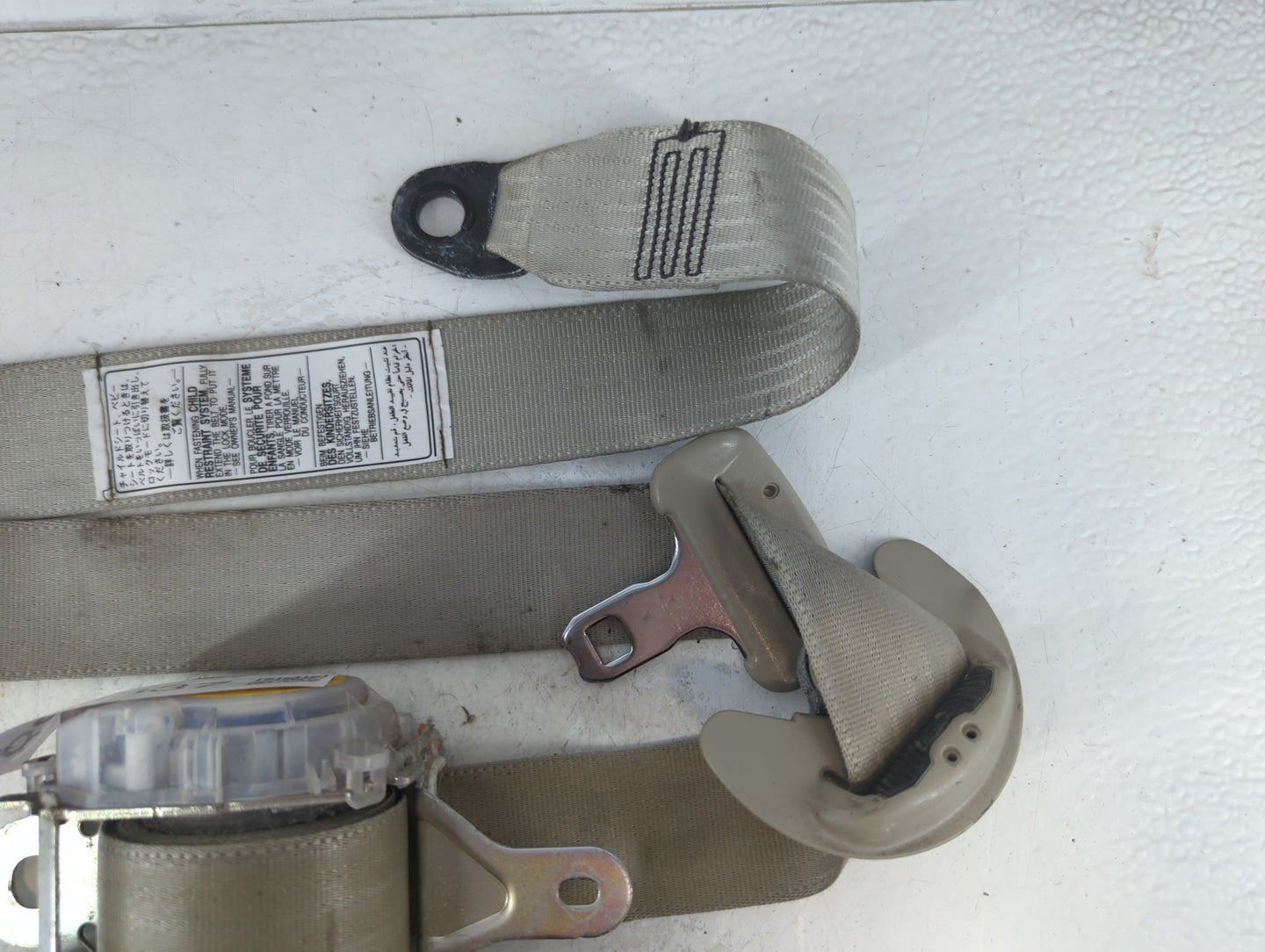 2006-2009 Toyota Prius Passenger Front Seatbelt Buckle 843337 - Oemusedautoparts1.com