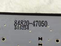 2004-2009 Toyota Prius Master Power Window Switch Replacement Driver Side Left P/N:84820-47050 Fits OEM Used Auto Parts - Oe