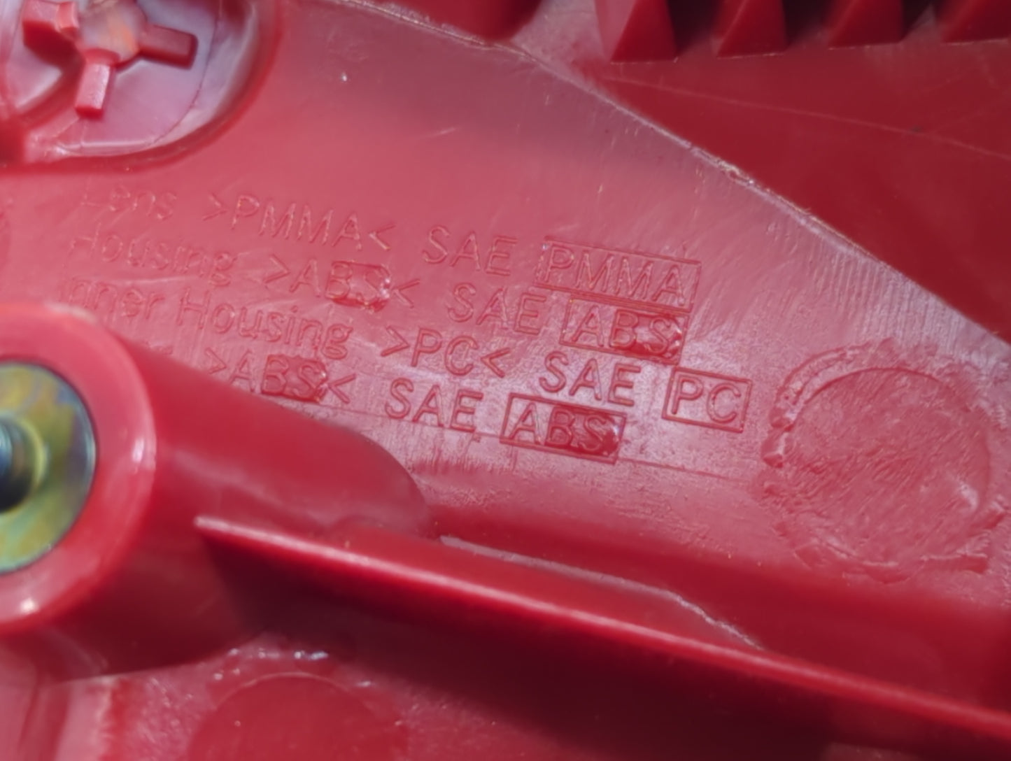 2006-2008 Toyota Rav4 Tail Light Assembly Driver Left OEM Fits Fits 2006 2007 2008 OEM Used Auto Parts - Oemusedautoparts1.c