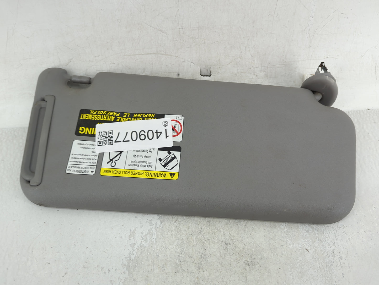 2006-2009 Toyota Rav4 Sun Visor Shade Replacement Driver Left Mirror Fits Fits 2006 2007 2008 2009 OEM Used Auto Parts - Oem