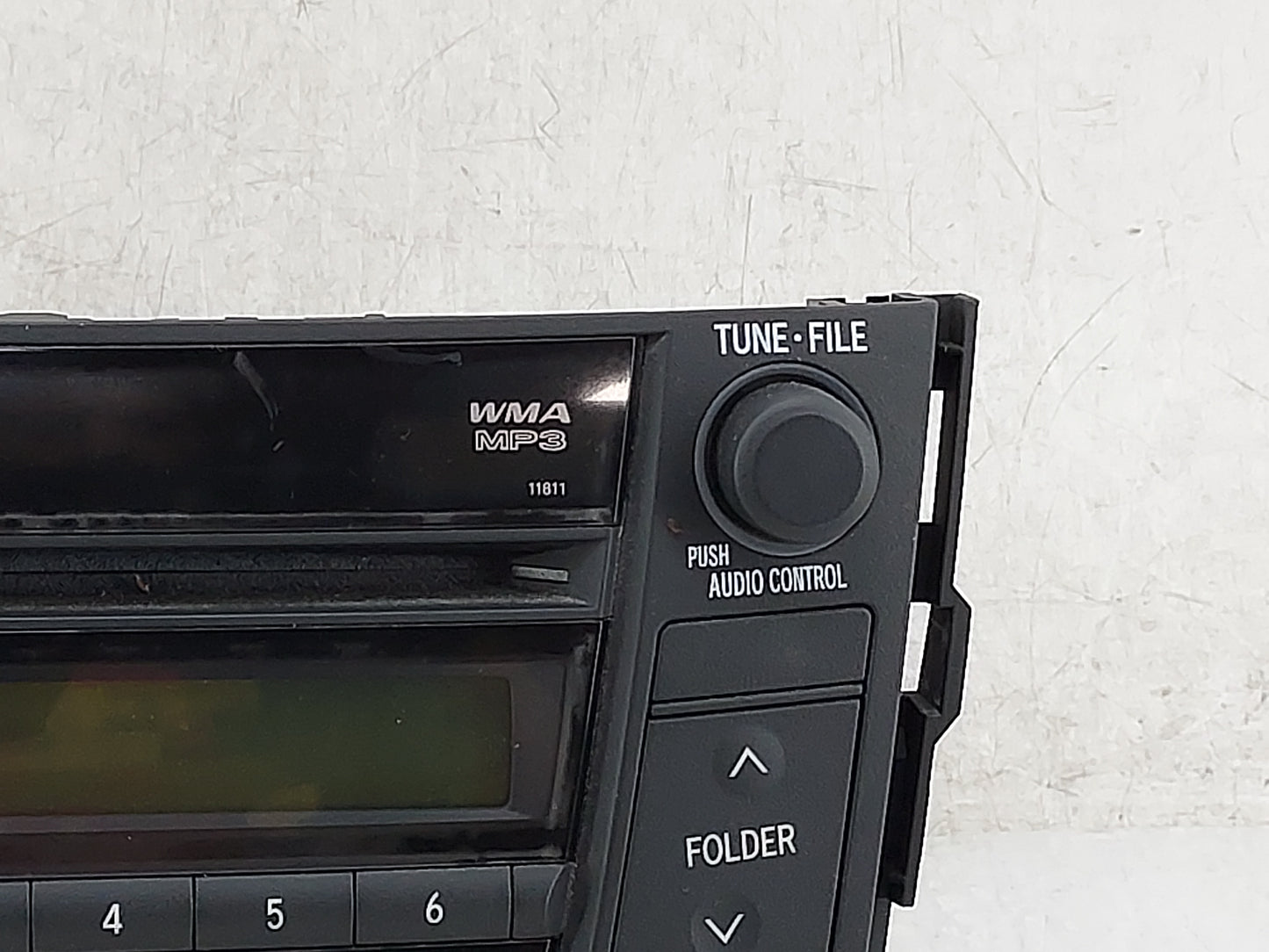 2006-2008 Toyota Rav4 Radio AM FM Cd Player Receiver Replacement P/N:86120-42160 122000-76700101 Fits Fits 2006 2007 2008 OE