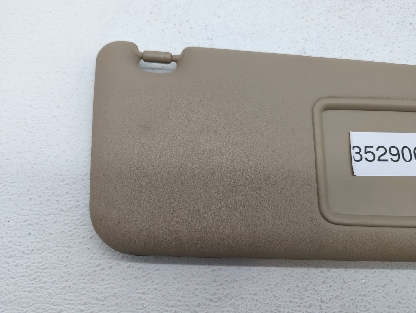 2006-2009 Toyota Rav4 Sun Visor Shade Replacement Passenger Right Mirror Fits Fits 2006 2007 2008 2009 OEM Used Auto Parts -