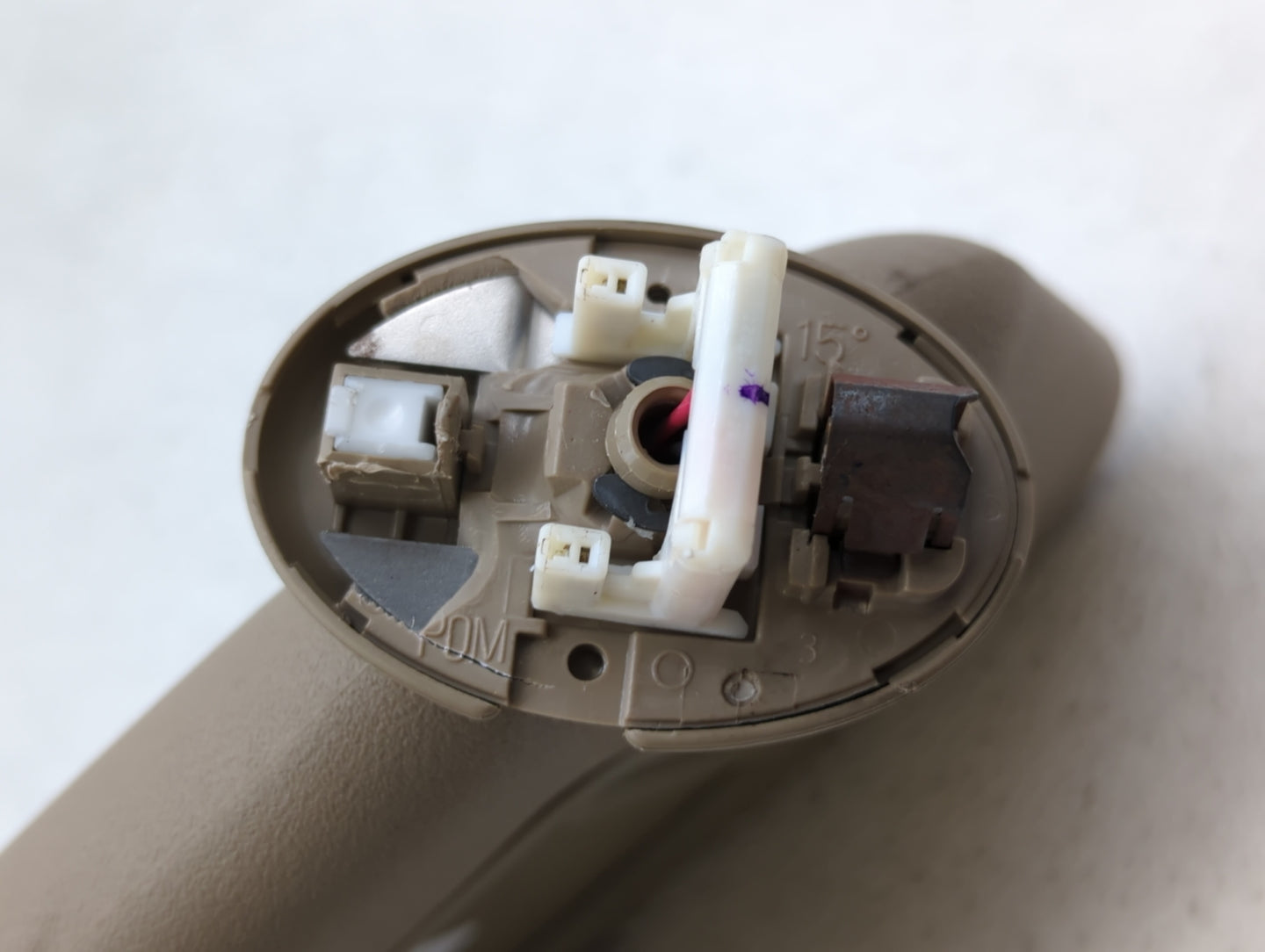 2006-2009 Toyota Rav4 Sun Visor Shade Replacement Passenger Right Mirror Fits Fits 2006 2007 2008 2009 OEM Used Auto Parts -