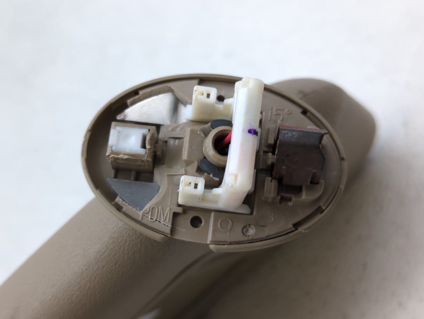 2006-2009 Toyota Rav4 Sun Visor Shade Replacement Passenger Right Mirror Fits Fits 2006 2007 2008 2009 OEM Used Auto Parts -