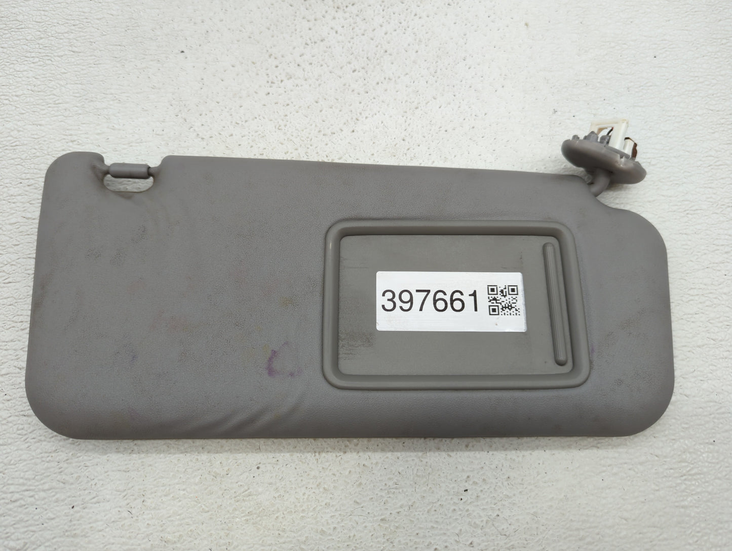 2006-2009 Toyota Rav4 Sun Visor Shade Replacement Passenger Right Mirror Fits Fits 2006 2007 2008 2009 OEM Used Auto Parts -