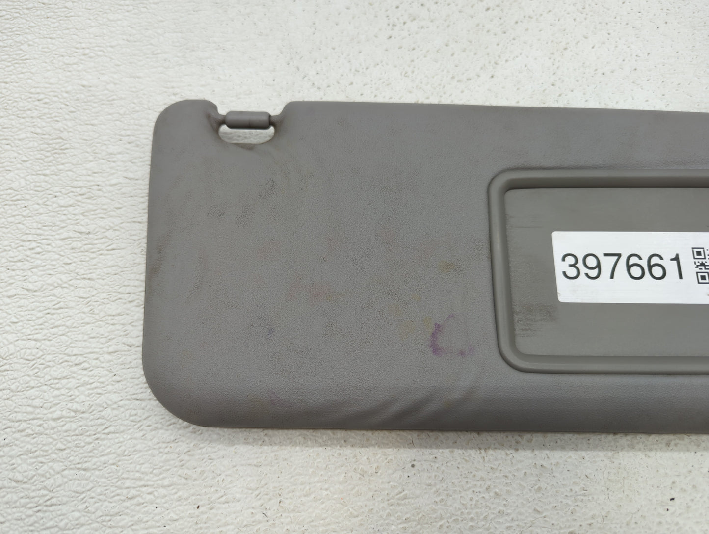 2006-2009 Toyota Rav4 Sun Visor Shade Replacement Passenger Right Mirror Fits Fits 2006 2007 2008 2009 OEM Used Auto Parts -