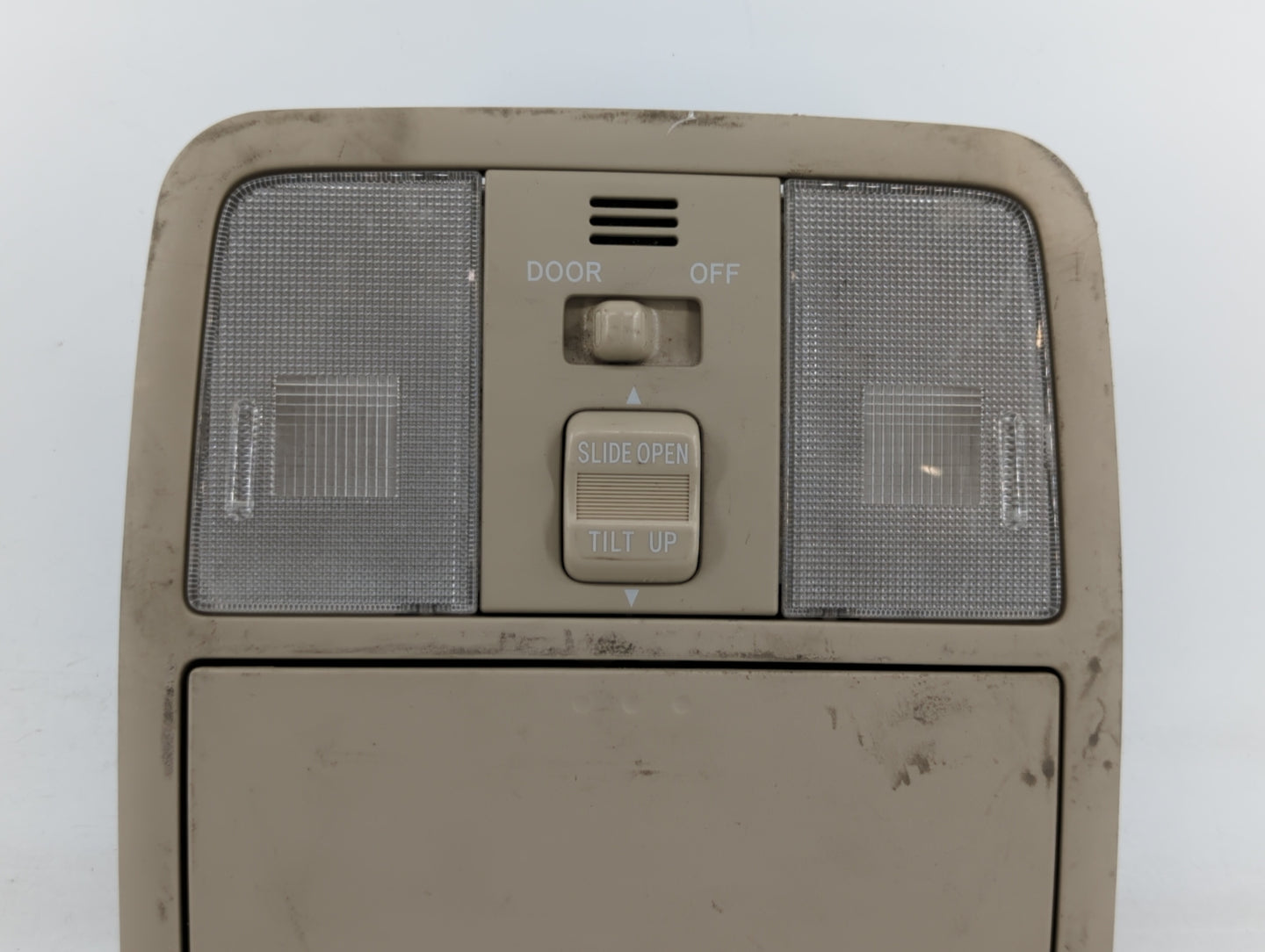 2007 Toyota Rav4 Overhead Roof Console Beige - Oemusedautoparts1.com