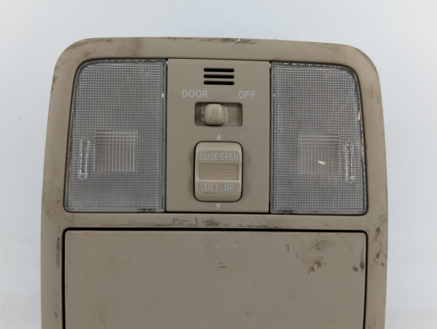 2007 Toyota Rav4 Overhead Roof Console Beige - Oemusedautoparts1.com