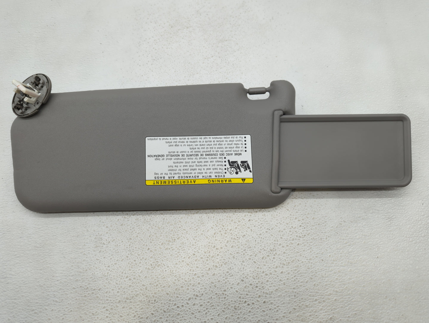 2006-2009 Toyota Rav4 Sun Visor Shade Replacement Passenger Right Mirror Fits Fits 2006 2007 2008 2009 OEM Used Auto Parts -