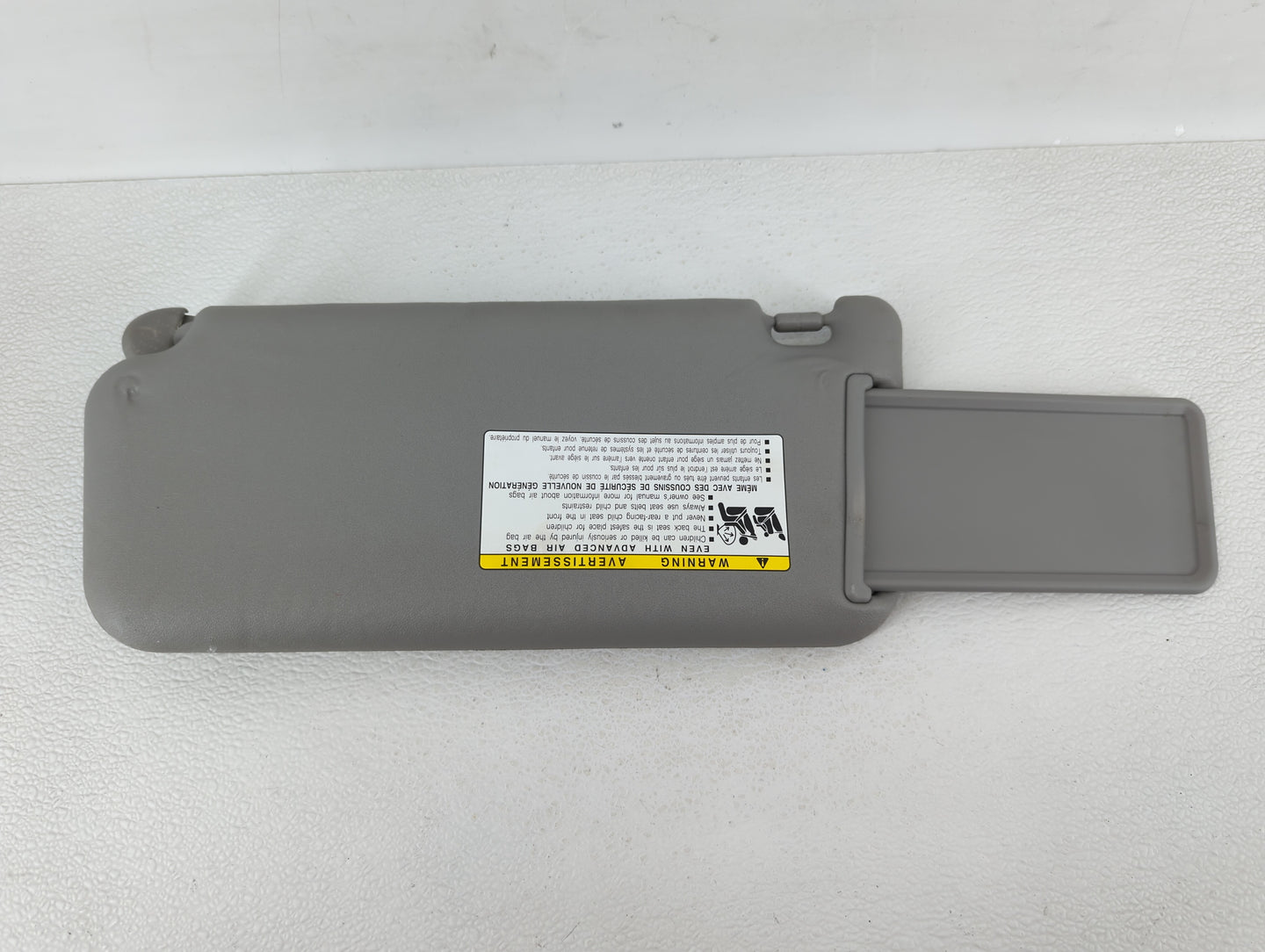 2006-2009 Toyota Rav4 Sun Visor Shade Replacement Passenger Right Mirror Fits Fits 2006 2007 2008 2009 OEM Used Auto Parts -