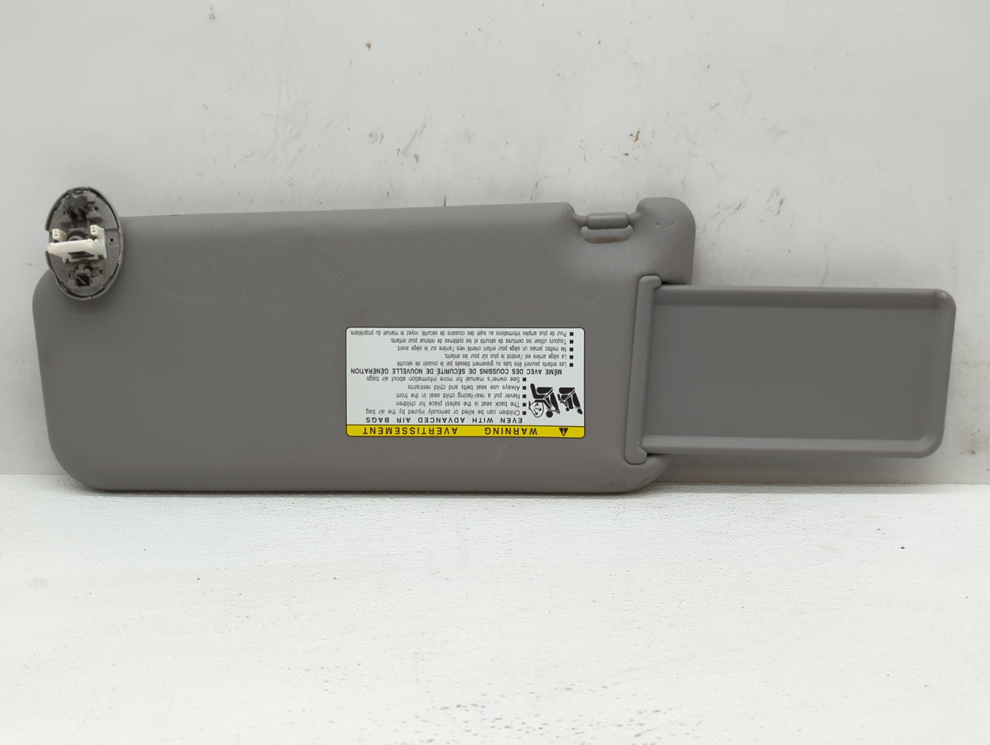 2006-2009 Toyota Rav4 Sun Visor Shade Replacement Passenger Right Mirror Fits Fits 2006 2007 2008 2009 OEM Used Auto Parts -