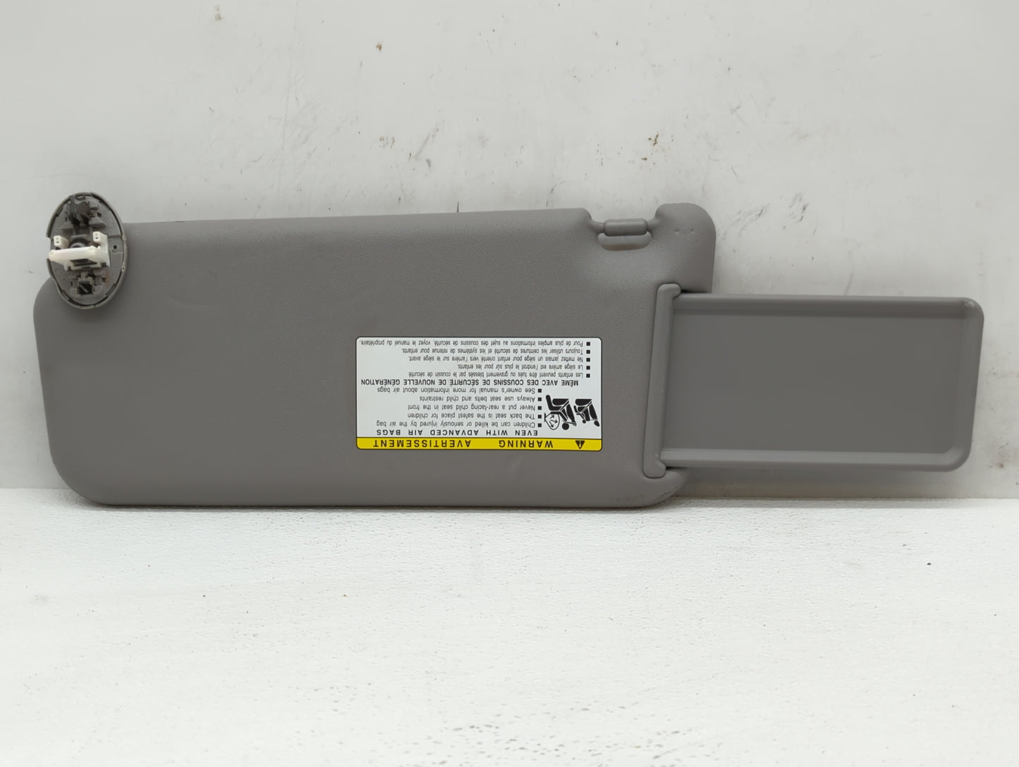 2006-2009 Toyota Rav4 Sun Visor Shade Replacement Passenger Right Mirror Fits Fits 2006 2007 2008 2009 OEM Used Auto Parts -