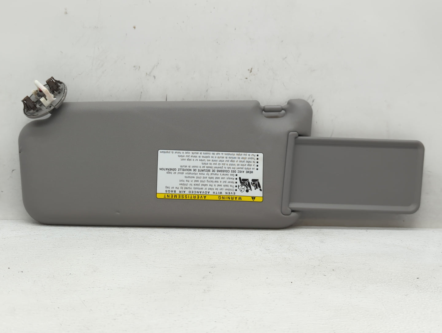 2006-2009 Toyota Rav4 Sun Visor Shade Replacement Passenger Right Mirror Fits Fits 2006 2007 2008 2009 OEM Used Auto Parts -