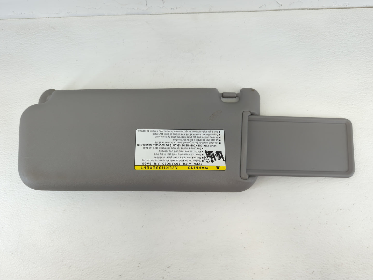 2006-2009 Toyota Rav4 Sun Visor Shade Replacement Passenger Right Mirror Fits Fits 2006 2007 2008 2009 OEM Used Auto Parts -