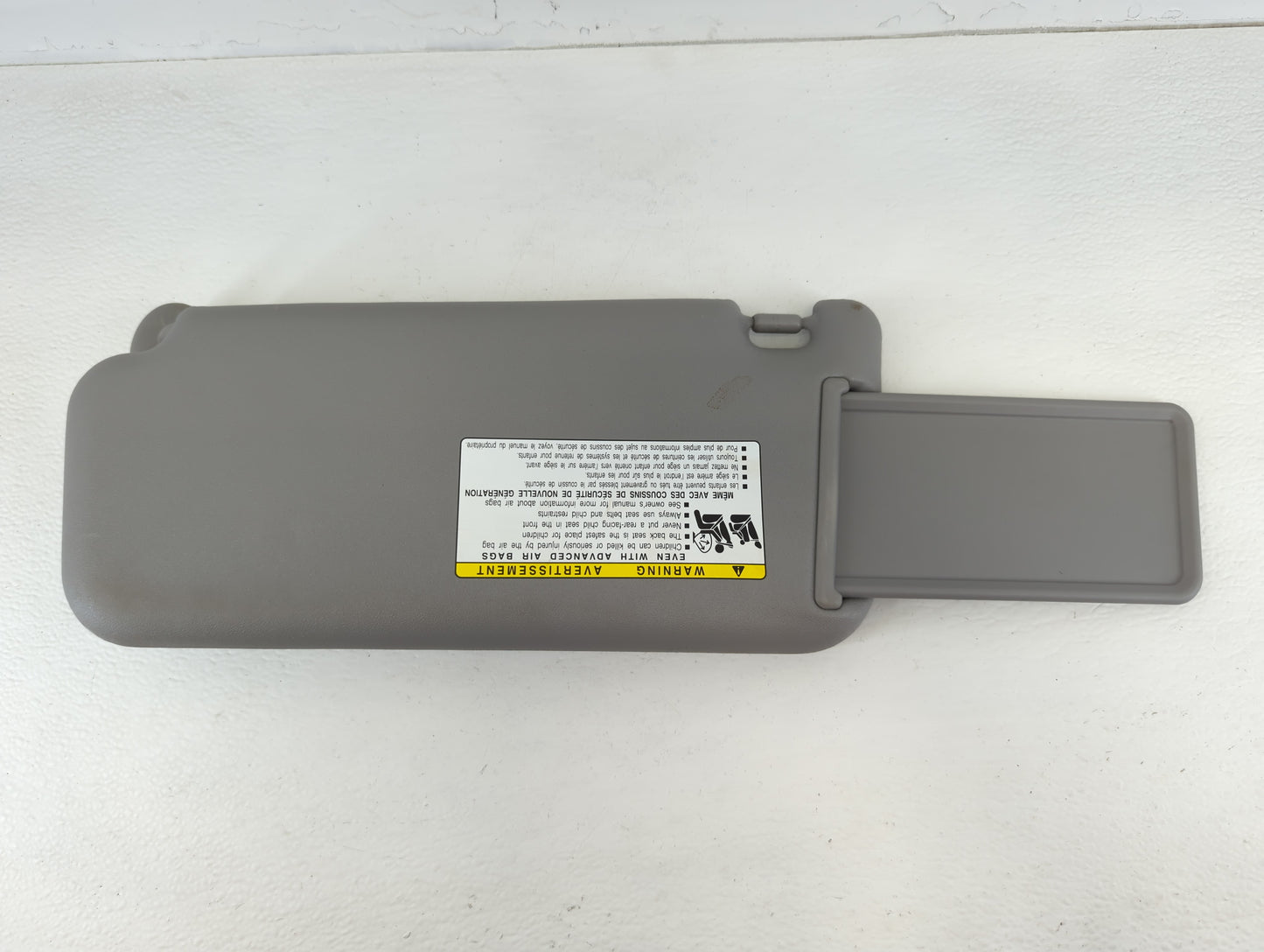 2006-2009 Toyota Rav4 Sun Visor Shade Replacement Passenger Right Mirror Fits Fits 2006 2007 2008 2009 OEM Used Auto Parts -