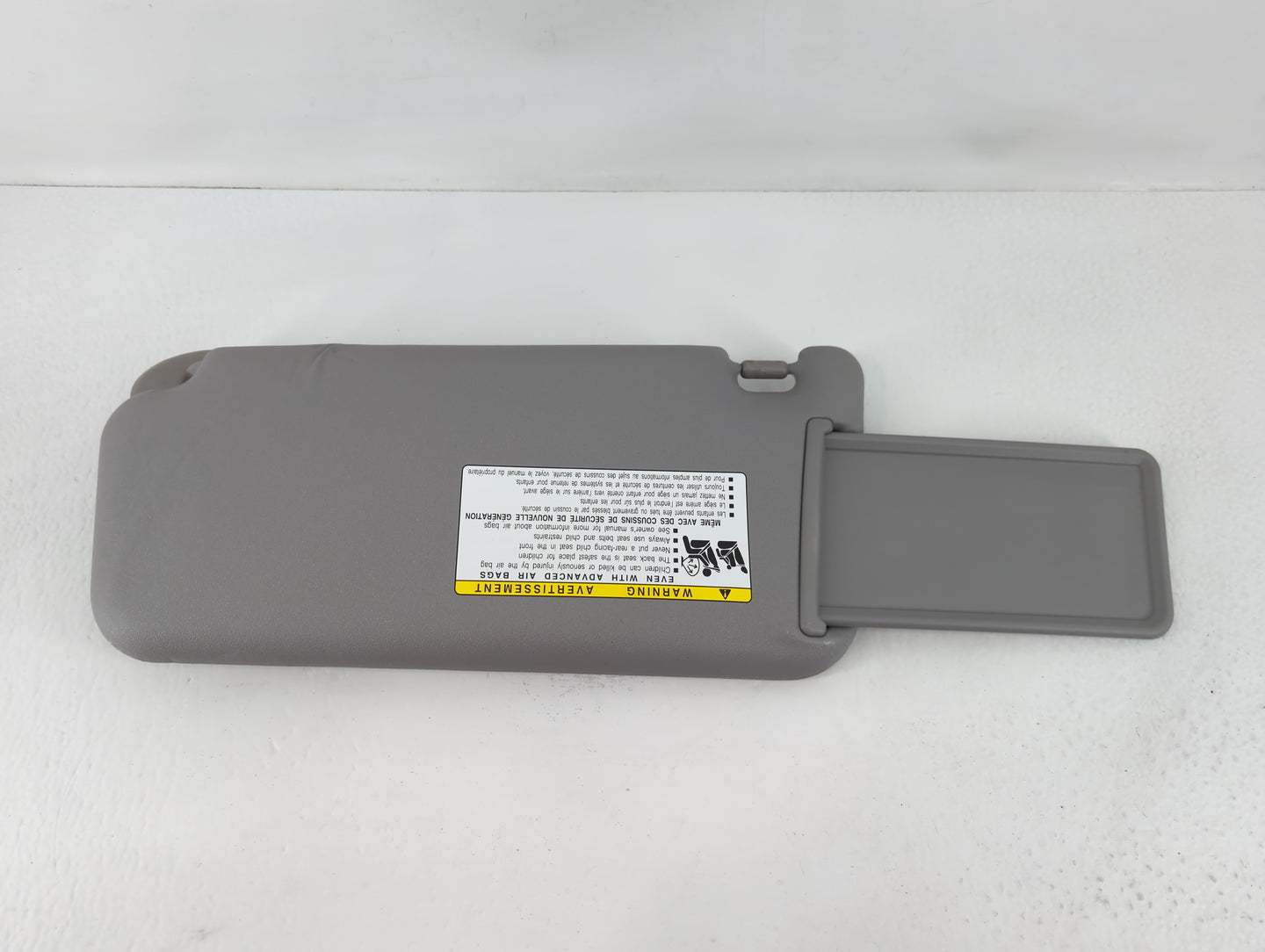 2006-2009 Toyota Rav4 Sun Visor Shade Replacement Passenger Right Mirror Fits Fits 2006 2007 2008 2009 OEM Used Auto Parts -