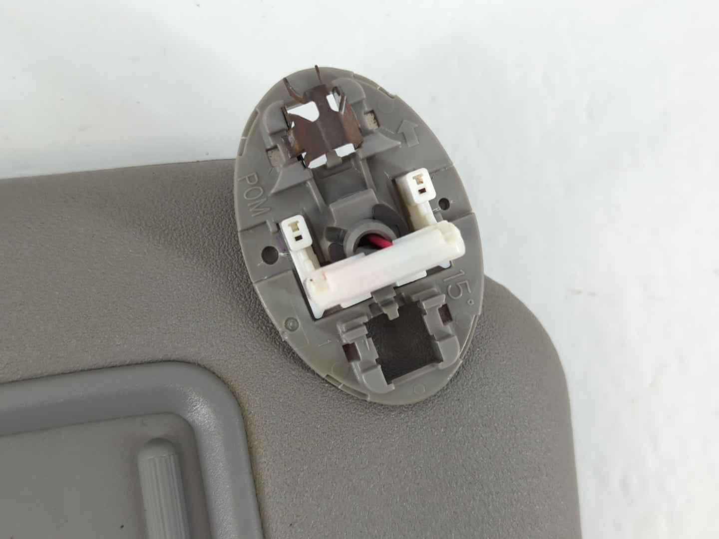 2006-2009 Toyota Rav4 Sun Visor Shade Replacement Passenger Right Mirror Fits Fits 2006 2007 2008 2009 OEM Used Auto Parts -