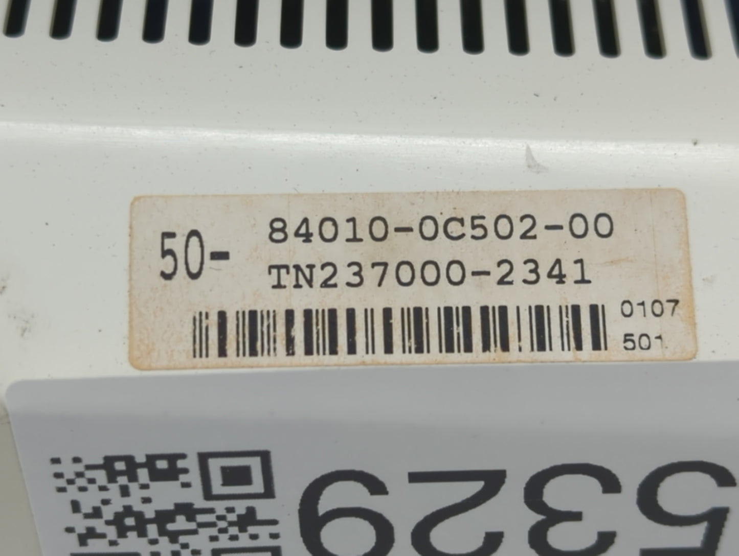 2005-2007 Toyota Sequoia Climate Control Module Temperature AC/Heater Replacement P/N:84010-0C502-00 TN237000-2341 Fits OEM 