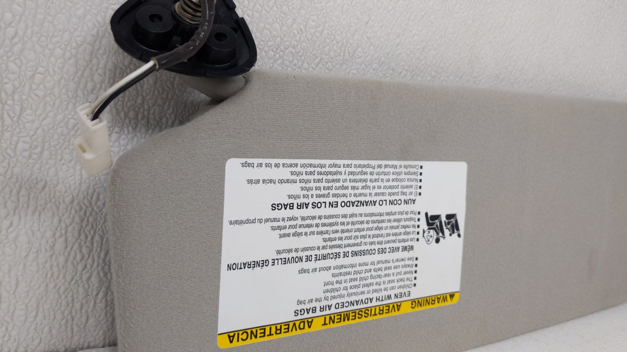 2005-2010 Toyota Sienna Sun Visor Shade Replacement Passenger Right Mirror Fits Fits 2005 2006 2007 2008 2009 2010 OEM Used 