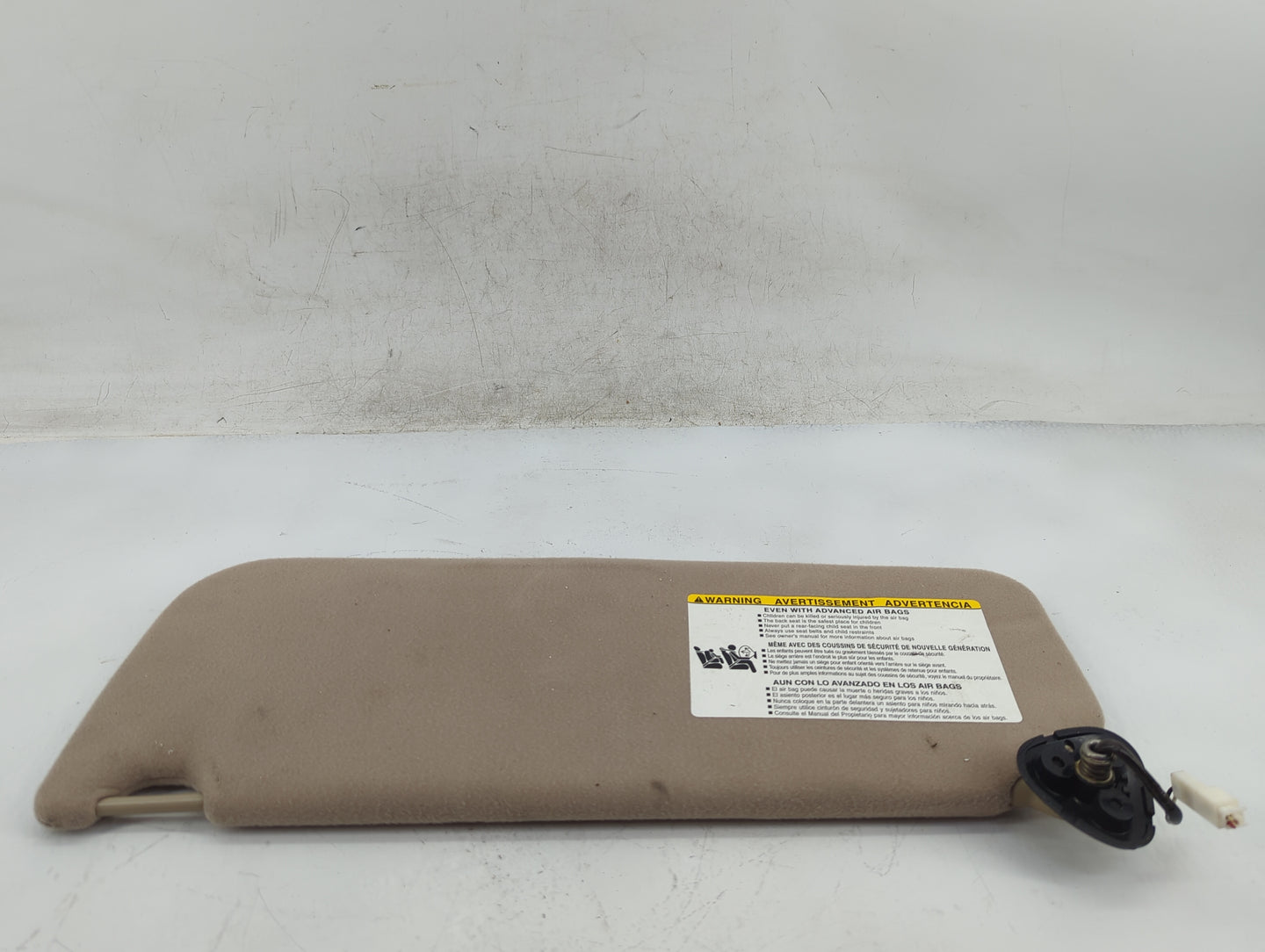 2005-2010 Toyota Sienna Sun Visor Shade Replacement Driver Left Mirror Fits Fits 2005 2006 2007 2008 2009 2010 OEM Used Auto