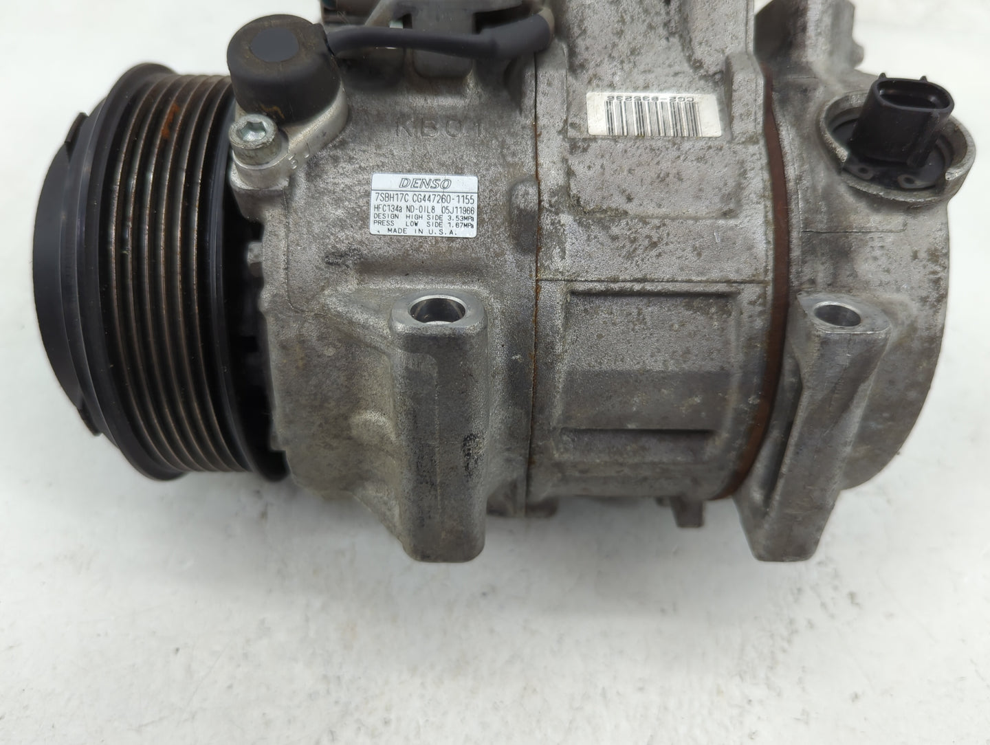 2007-2010 Toyota Sienna Air Conditioning A/c Ac Compressor Oem - Oemusedautoparts1.com
