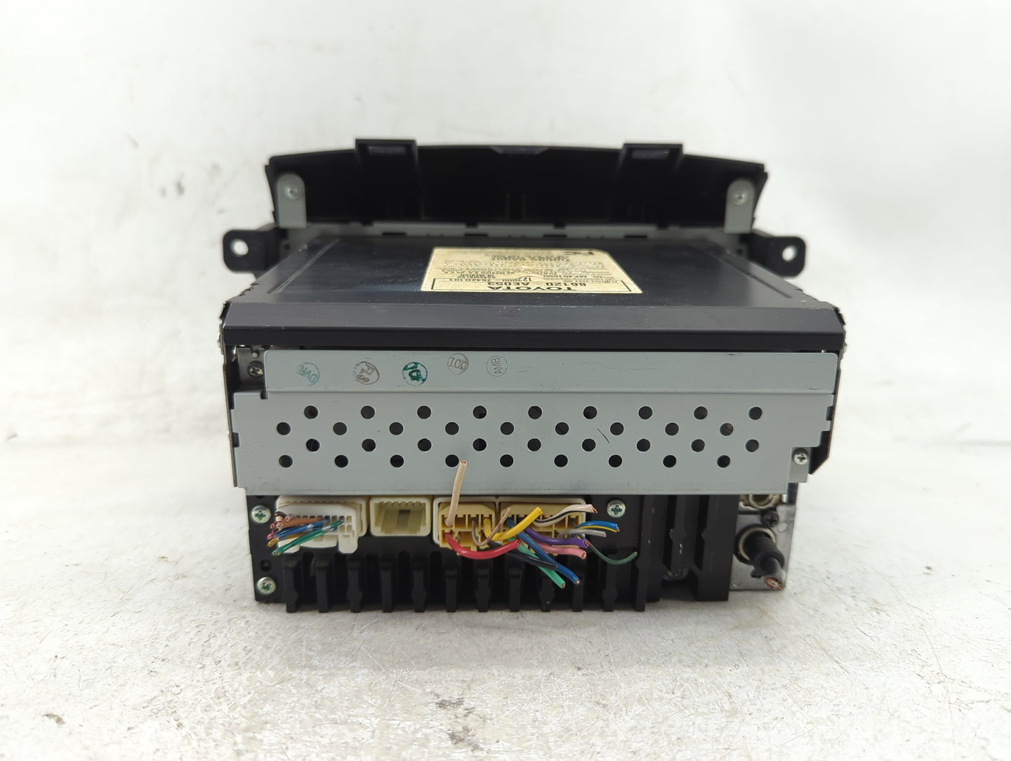2006-2007 Toyota Sienna Radio AM FM Cd Player Receiver Replacement P/N:86120-AE053 Fits Fits 2006 2007 OEM Used Auto Parts -