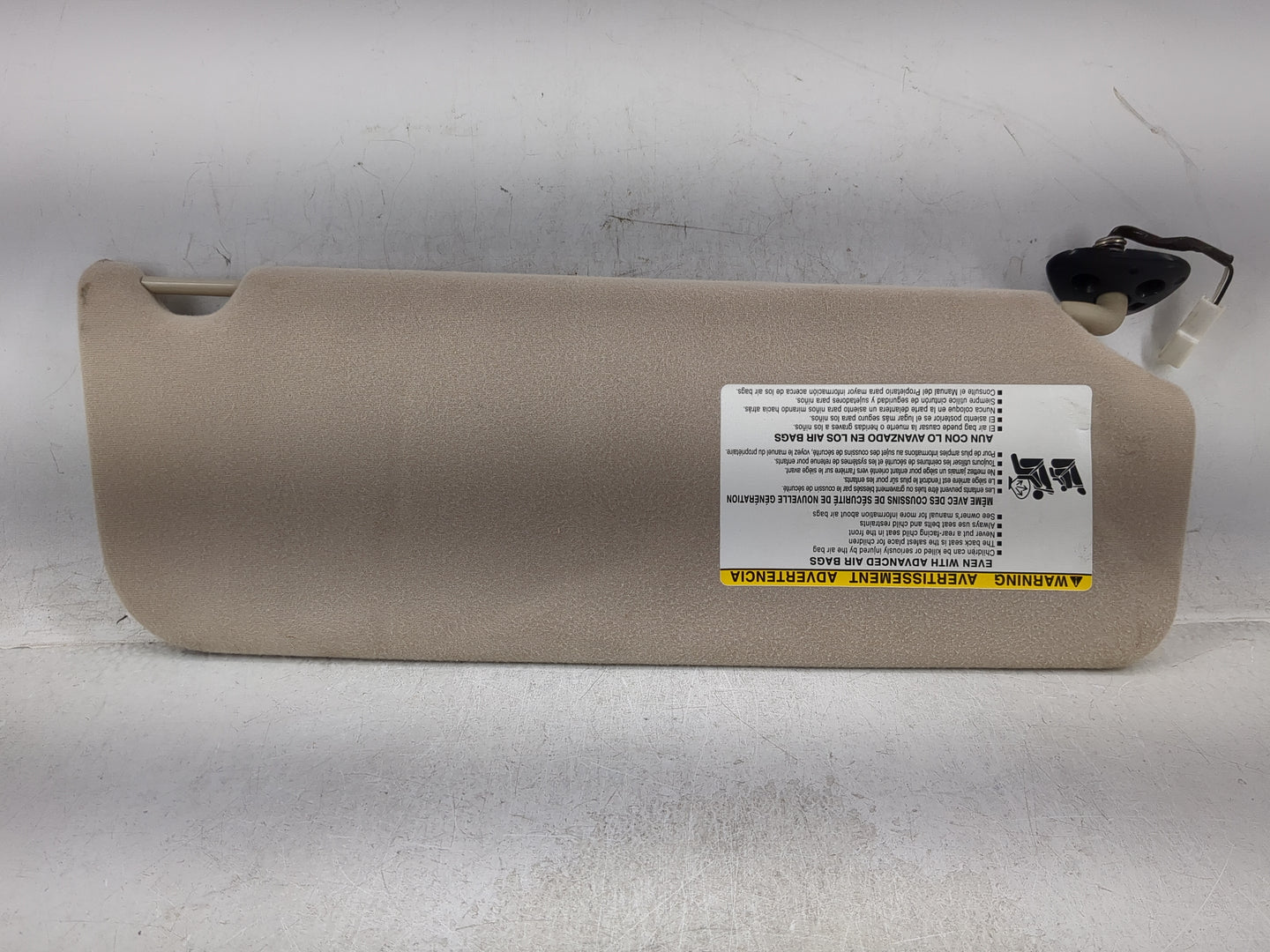 2005-2010 Toyota Sienna Sun Visor Shade Replacement Driver Left Mirror Fits Fits 2005 2006 2007 2008 2009 2010 OEM Used Auto
