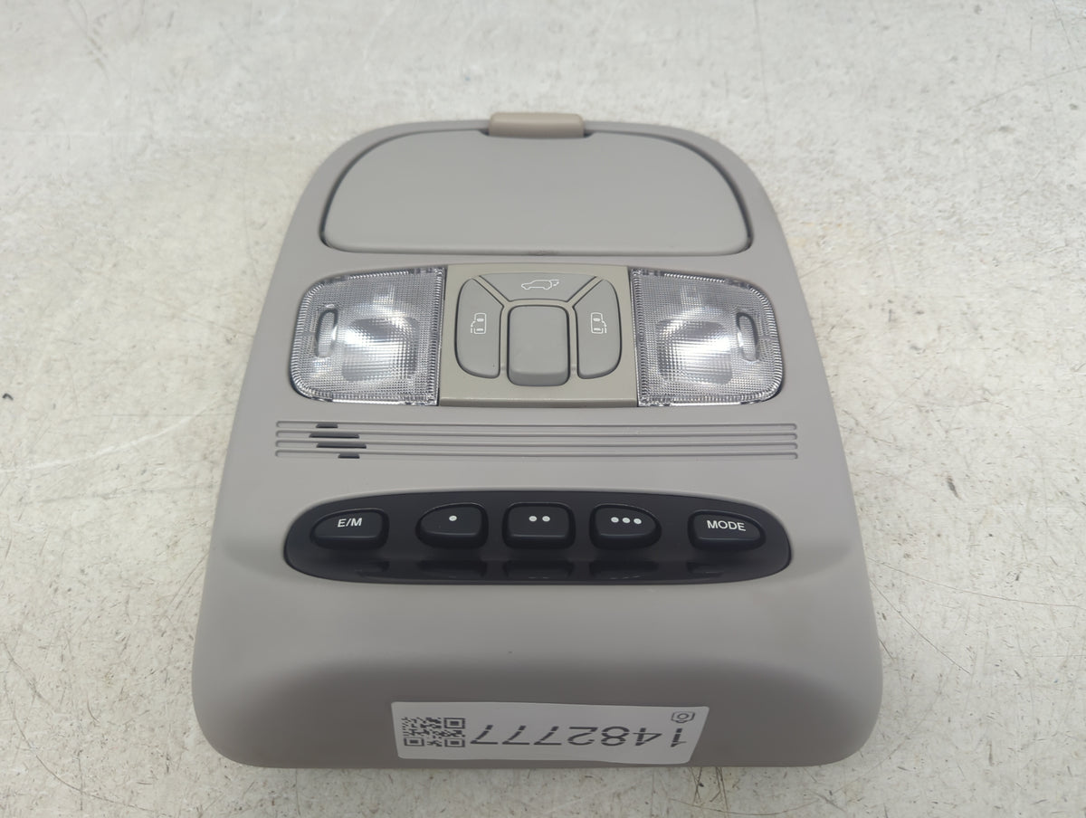 2007 Toyota Sienna Overhead Roof Console Gray - Oemusedautoparts1.com