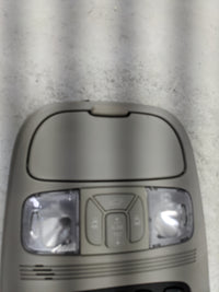 2007-2008 Toyota Sienna Overhead Console W/rear Climate Control Gray - Oemusedautoparts1.com