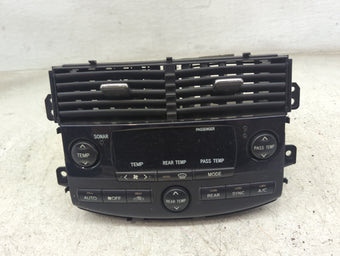 compare product 2006-2010 Toyota Sienna Climate Control Module Temperature AC/Heater Replacement P/N:84010-08160 MX237000-2413 Fits OEM Used Auto Parts