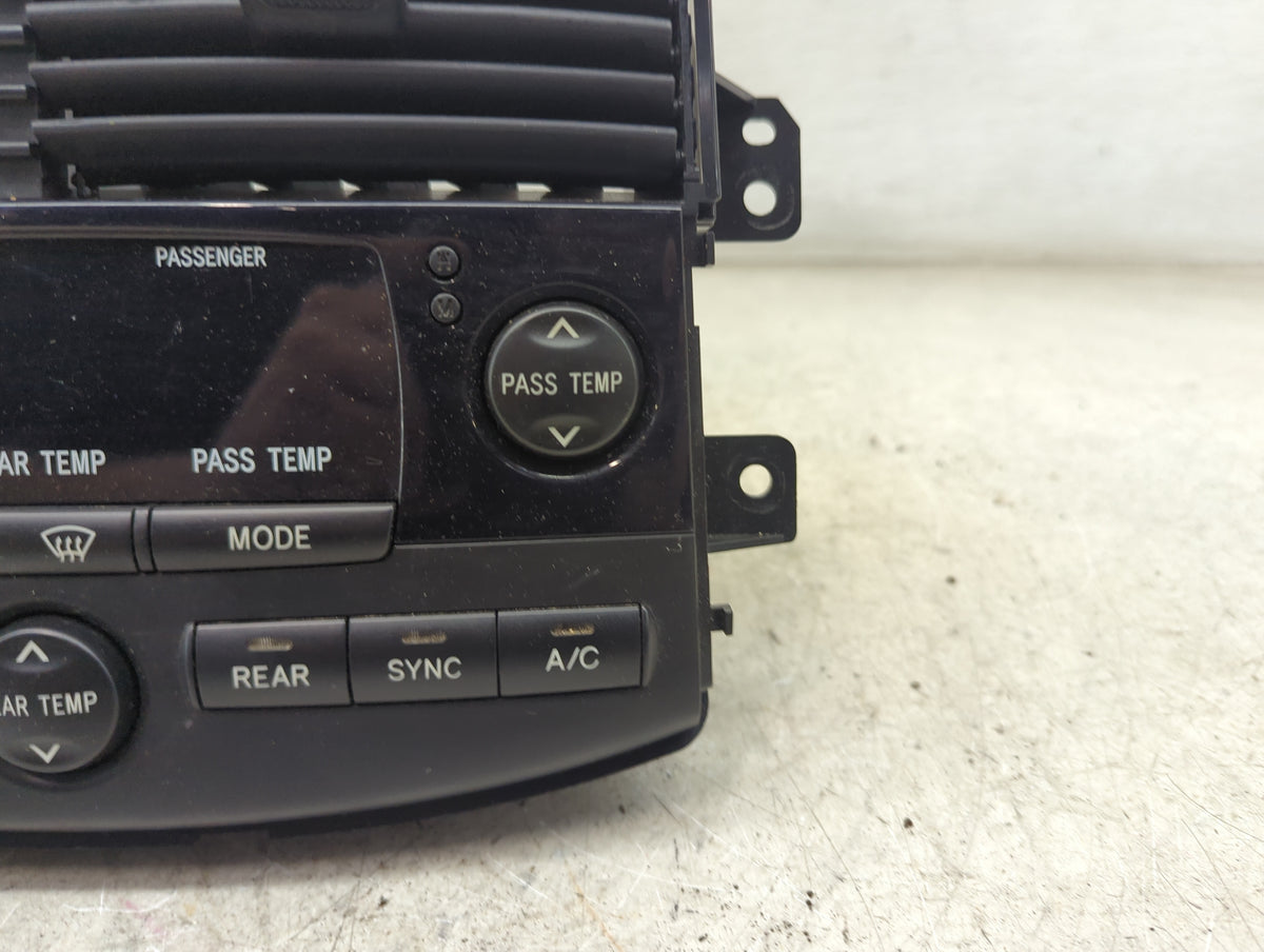 2006-2010 Toyota Sienna Climate Control Module Temperature AC/Heater Replacement P/N:84010-08160 MX237000-2413 Fits OEM Used