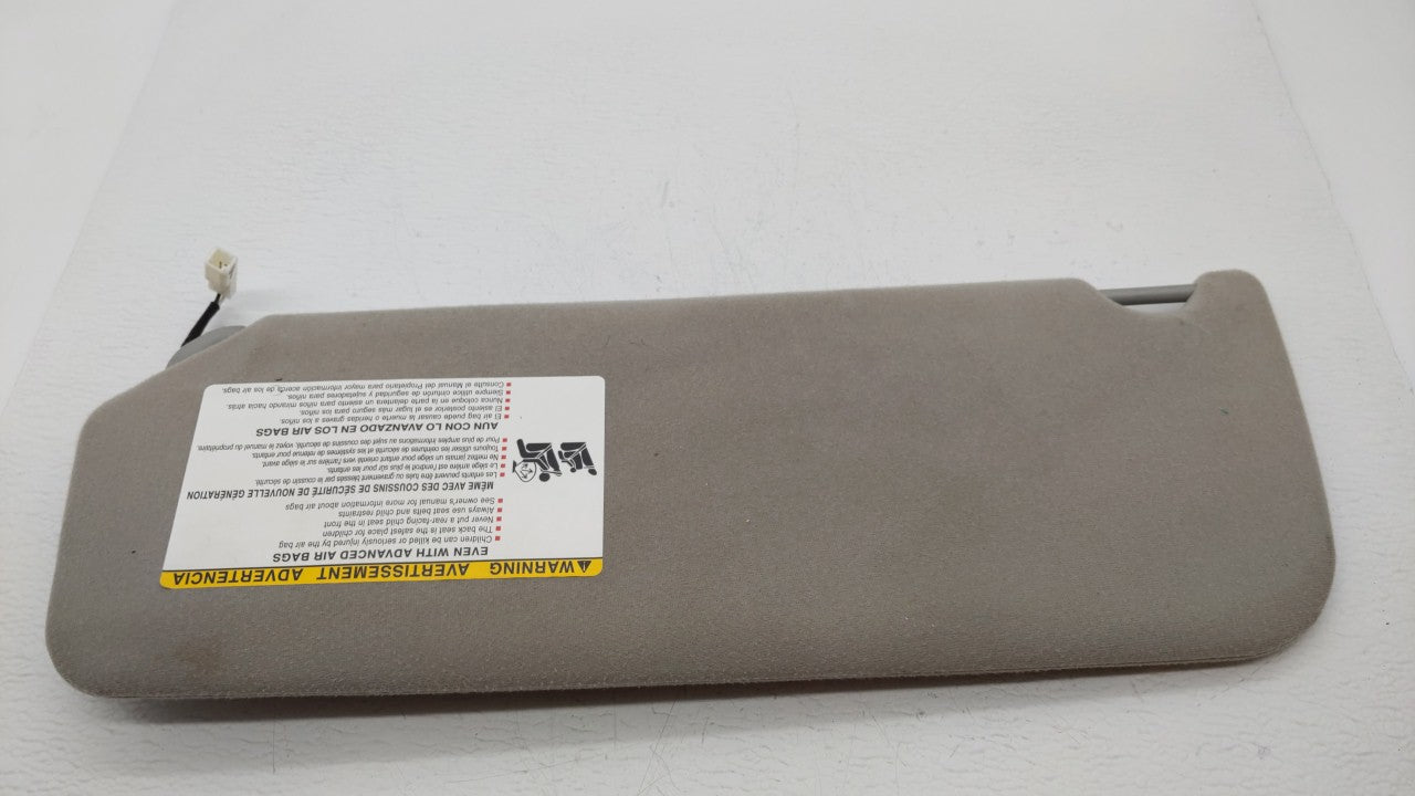2005-2010 Toyota Sienna Sun Visor Shade Replacement Passenger Right Mirror Fits Fits 2005 2006 2007 2008 2009 2010 OEM Used 