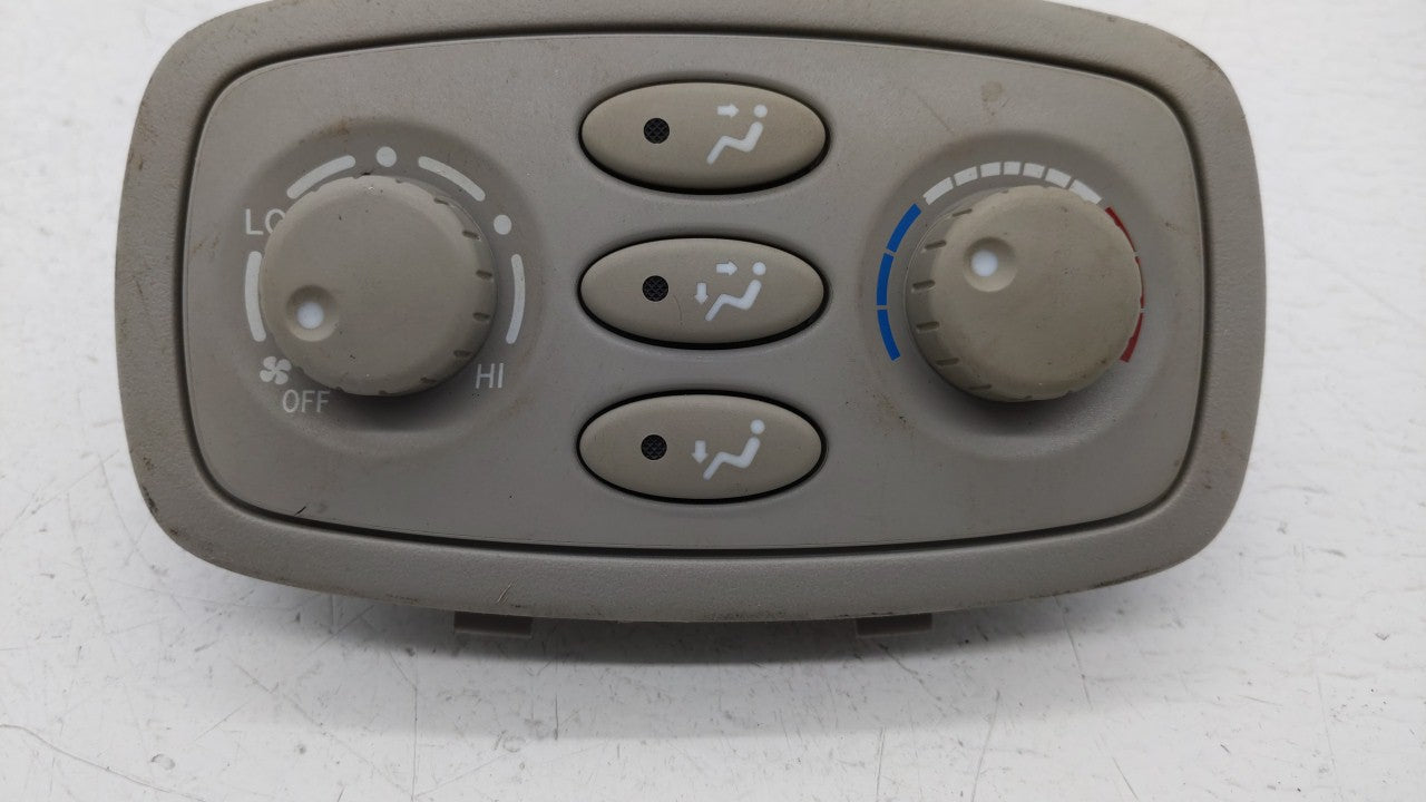 2004-2010 Toyota Sienna Climate Control Module Temperature AC/Heater Replacement P/N:84010-08130 Fits OEM Used Auto Parts - 