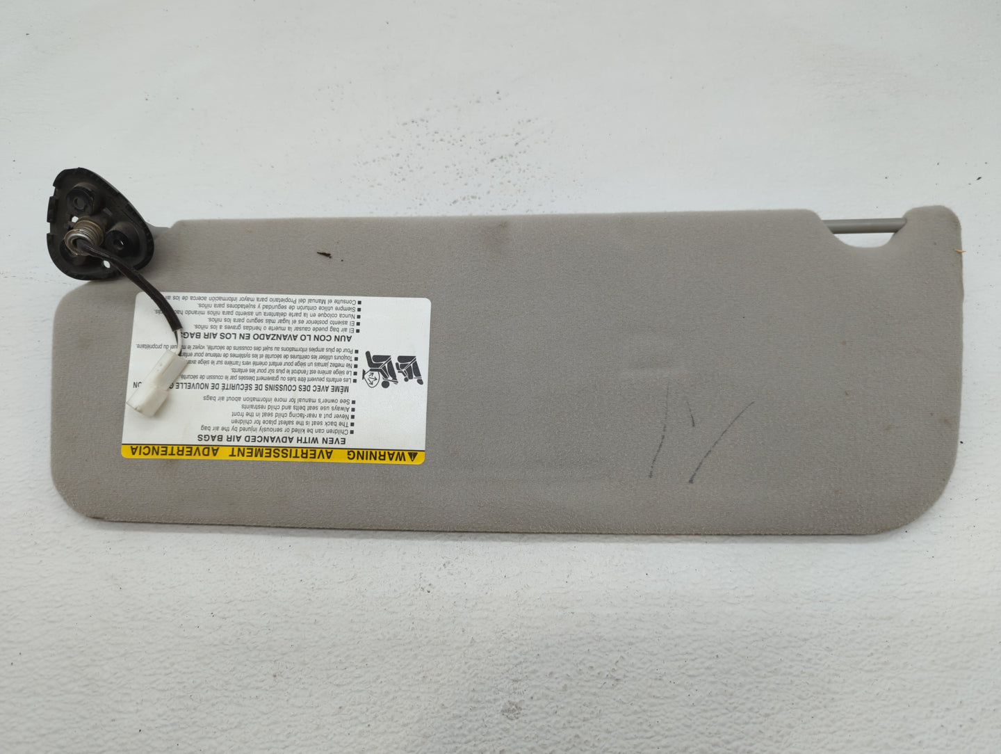 2005-2010 Toyota Sienna Sun Visor Shade Replacement Passenger Right Mirror Fits Fits 2005 2006 2007 2008 2009 2010 OEM Used 