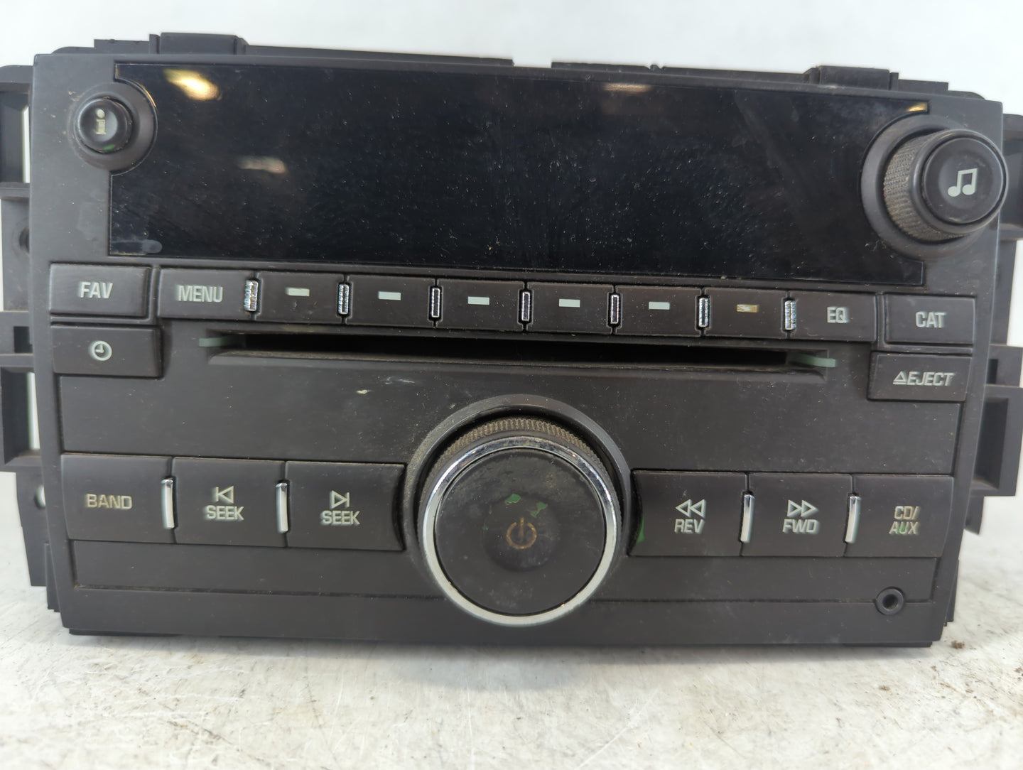 2007-2008 Toyota Solara Radio AM FM Cd Player Receiver Replacement P/N:20934593 Fits Fits 2007 2008 OEM Used Auto Parts - Oe