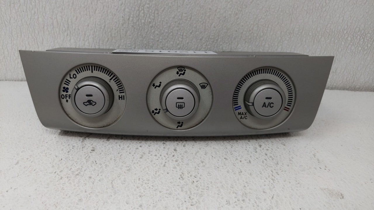 2007-2008 Toyota Solara Climate Control Module Temperature AC/Heater Replacement Fits Fits 2007 2008 OEM Used Auto Parts - O