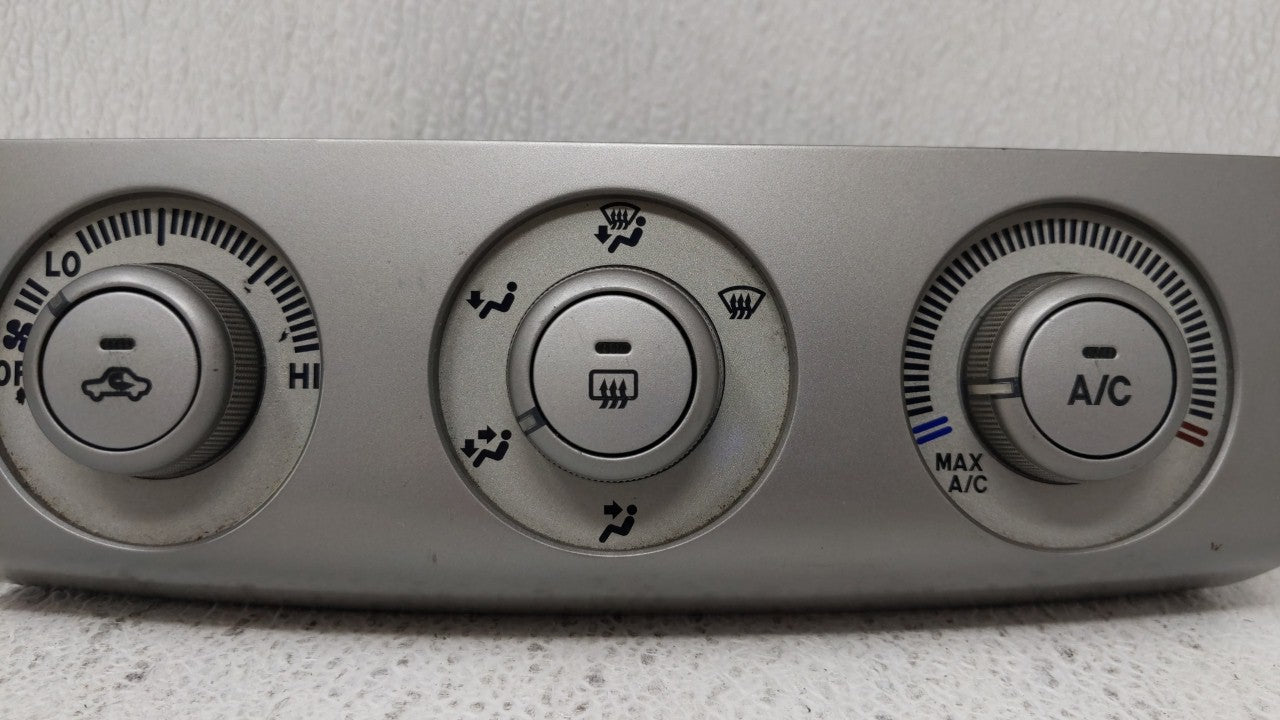 2007-2008 Toyota Solara Climate Control Module Temperature AC/Heater Replacement Fits Fits 2007 2008 OEM Used Auto Parts - O