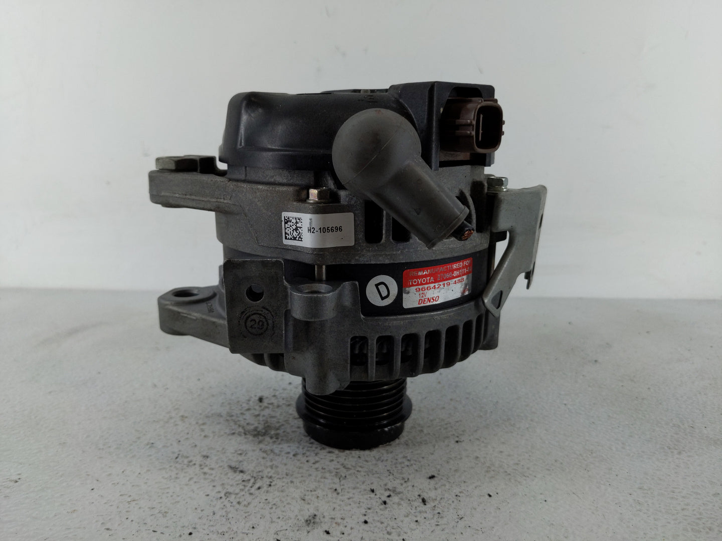 2007-2008 Toyota Solara Alternator Replacement Generator Charging Assembly Engine OEM P/N:27060 0H111 Fits OEM Used Auto Par