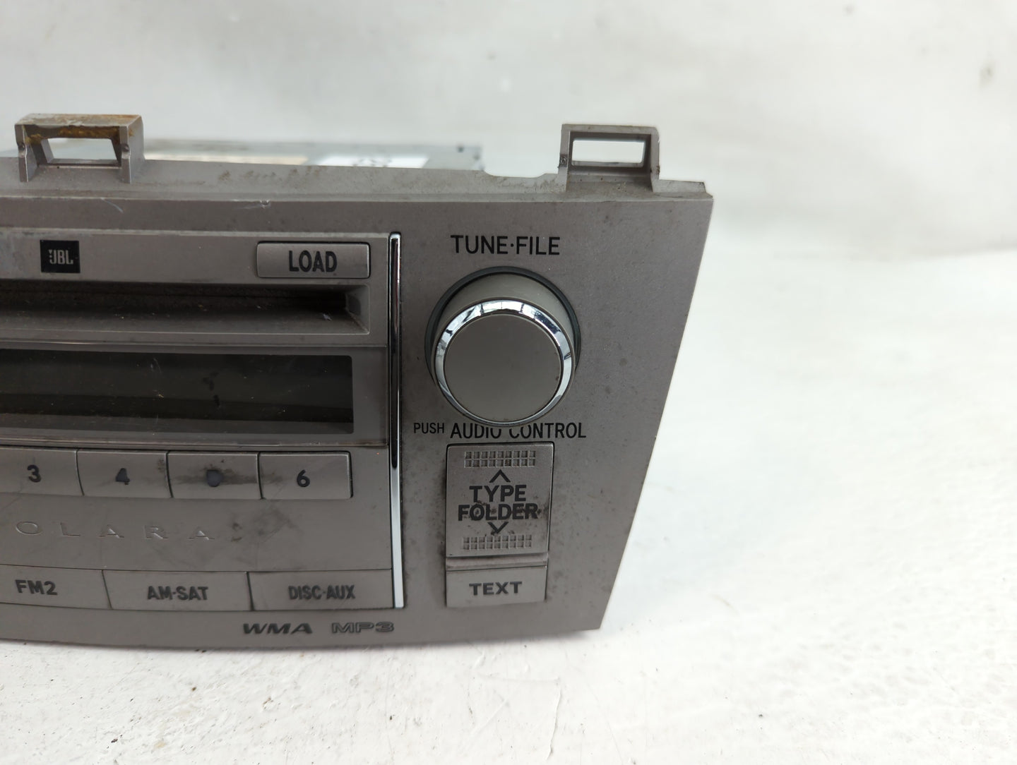 2007-2008 Toyota Solara Radio AM FM Cd Player Receiver Replacement P/N:86120-06420 Fits Fits 2007 2008 OEM Used Auto Parts -