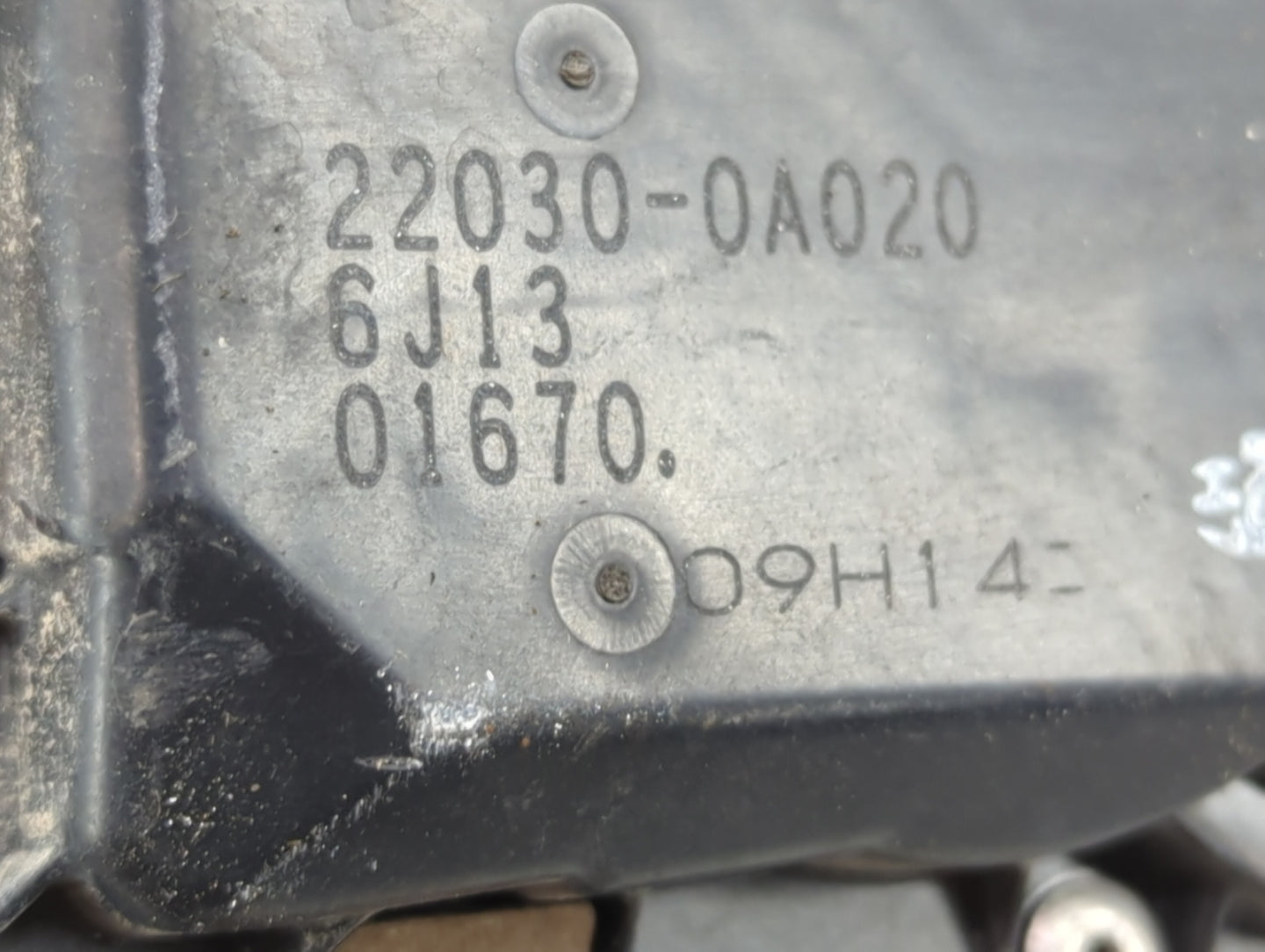 2004-2008 Toyota Solara Throttle Body P/N:22030-0A020 Fits Fits 2003 2004 2005 2006 2007 2008 2009 2010 OEM Used Auto Parts 