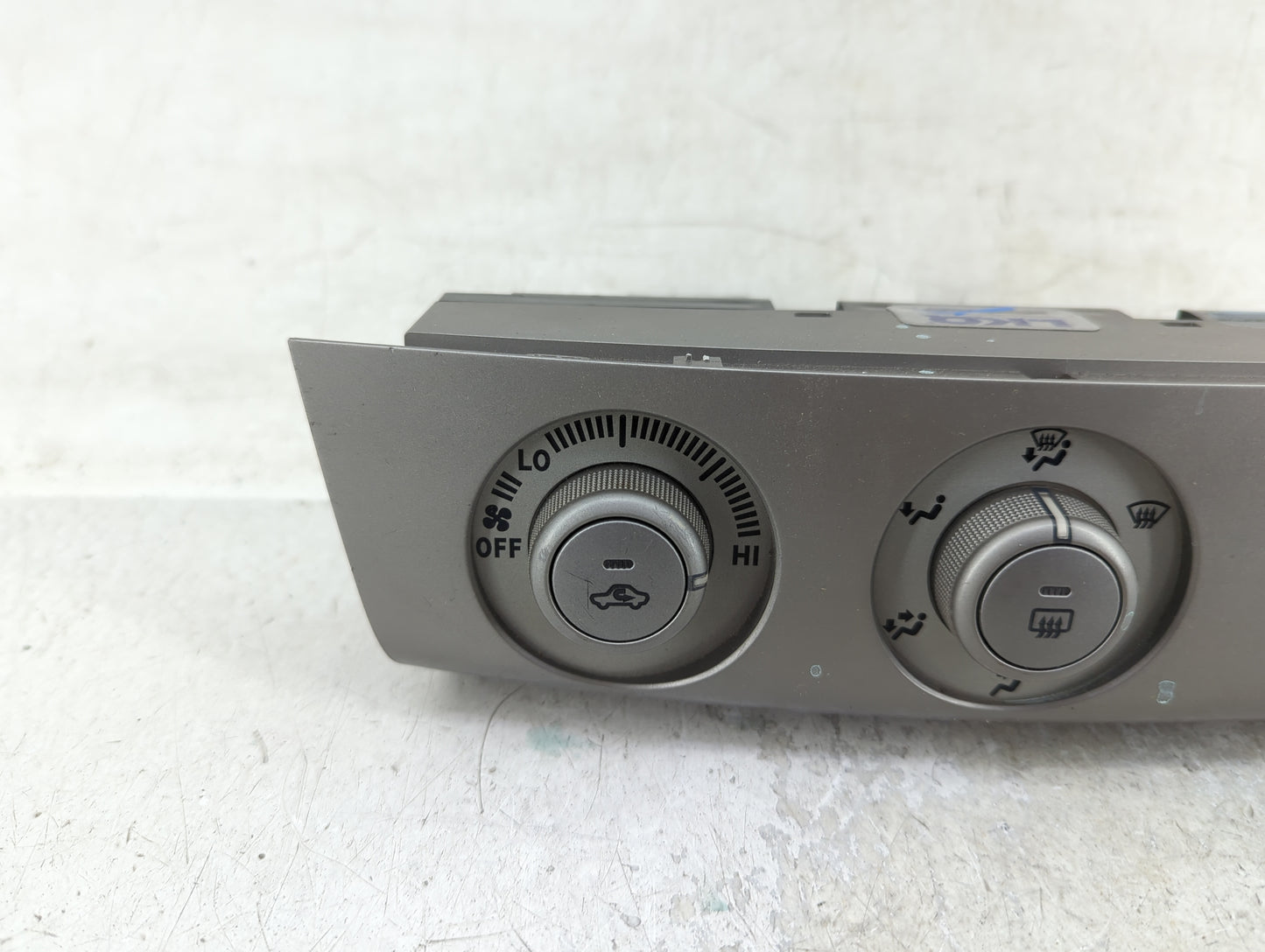2007-2008 Toyota Solara Climate Control Module Temperature AC/Heater Replacement P/N:5590206161 Fits Fits 2007 2008 OEM Used