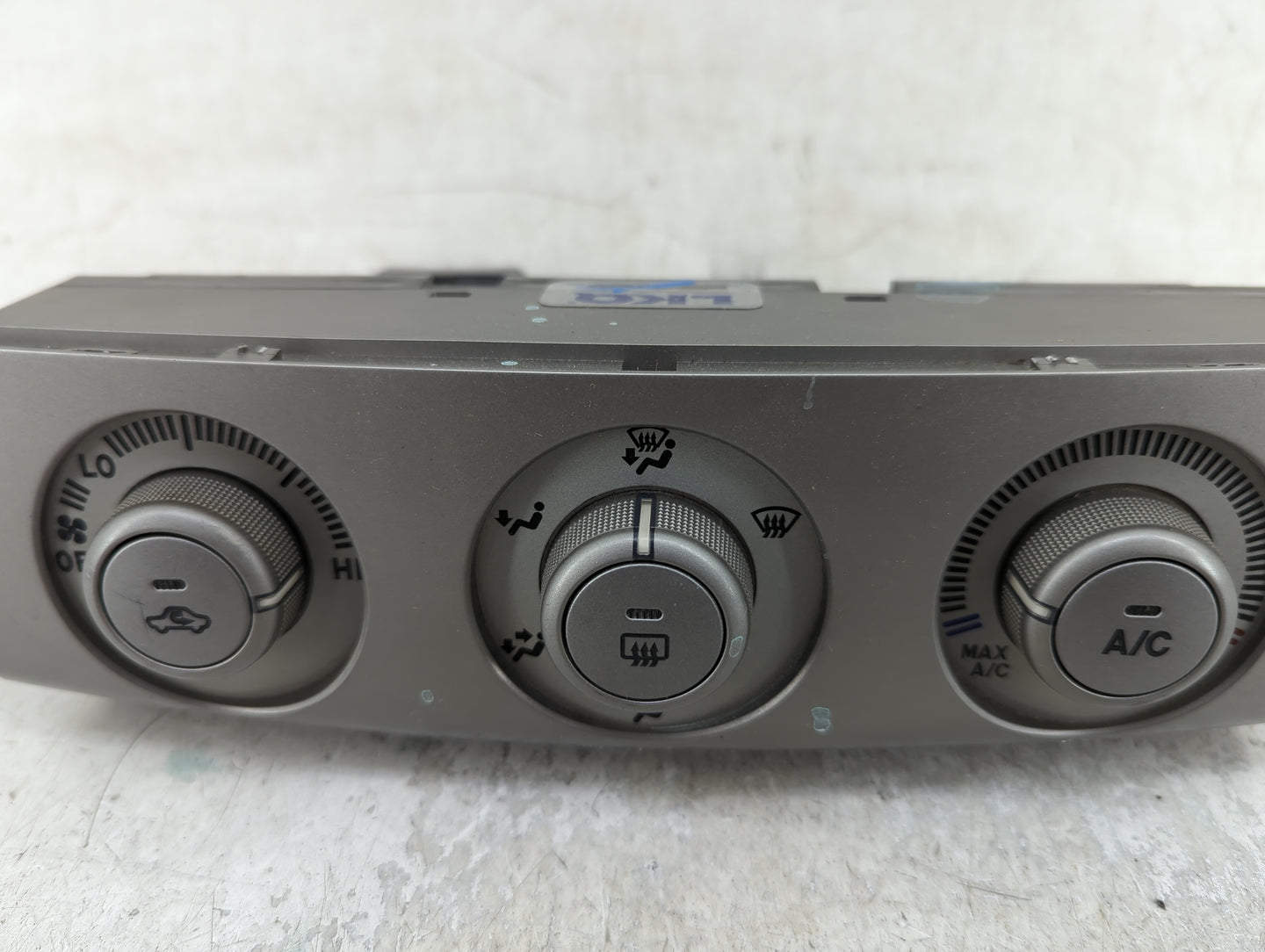 2007-2008 Toyota Solara Climate Control Module Temperature AC/Heater Replacement P/N:5590206161 Fits Fits 2007 2008 OEM Used
