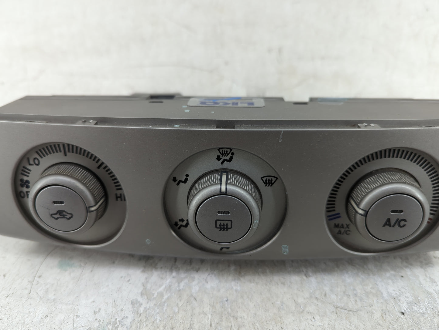 2007-2008 Toyota Solara Climate Control Module Temperature AC/Heater Replacement P/N:5590206161 Fits Fits 2007 2008 OEM Used