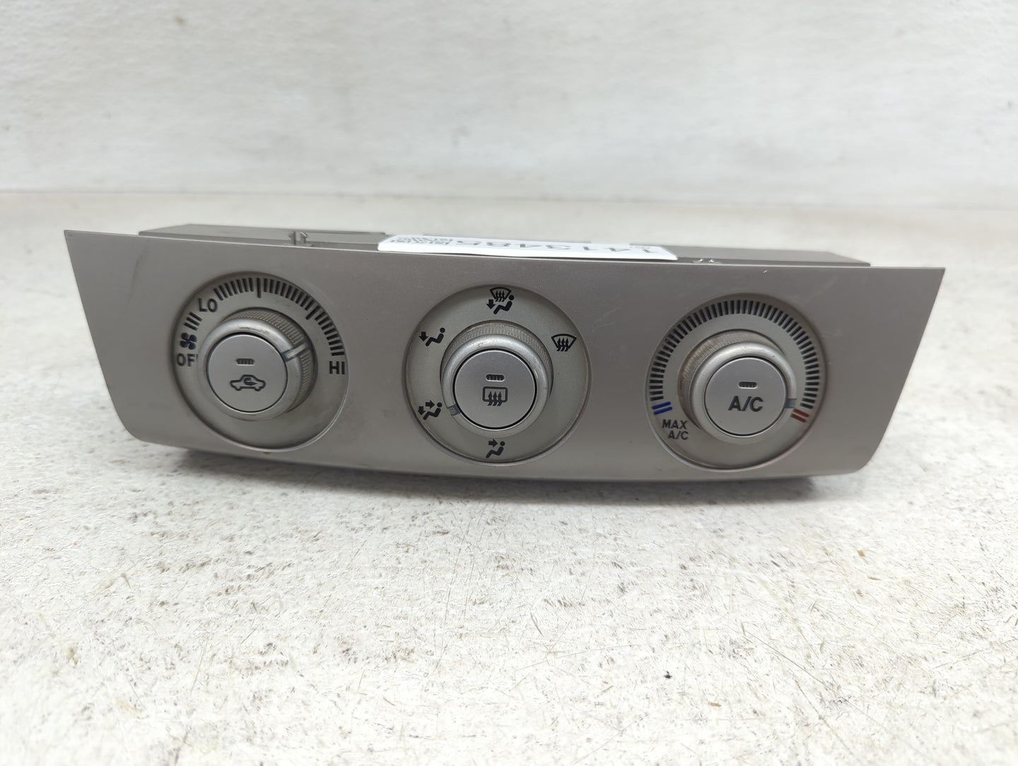 2007-2008 Toyota Solara Climate Control Module Temperature AC/Heater Replacement P/N:55902-06161 Fits Fits 2007 2008 OEM Use